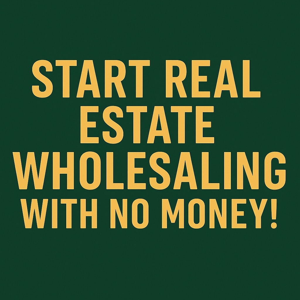 $0 Wholesaling Blueprint