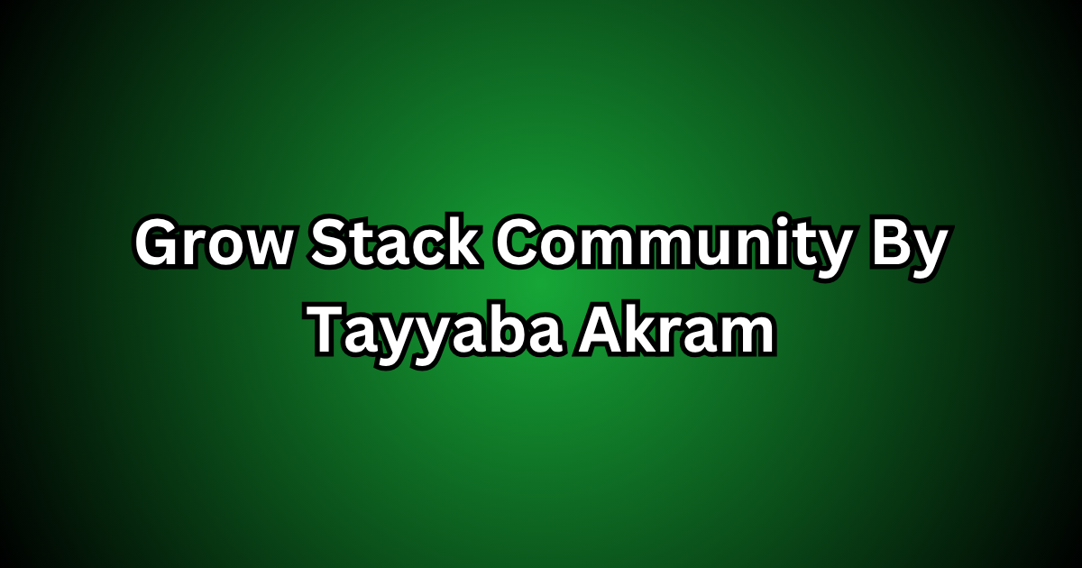 Grow Stack Community