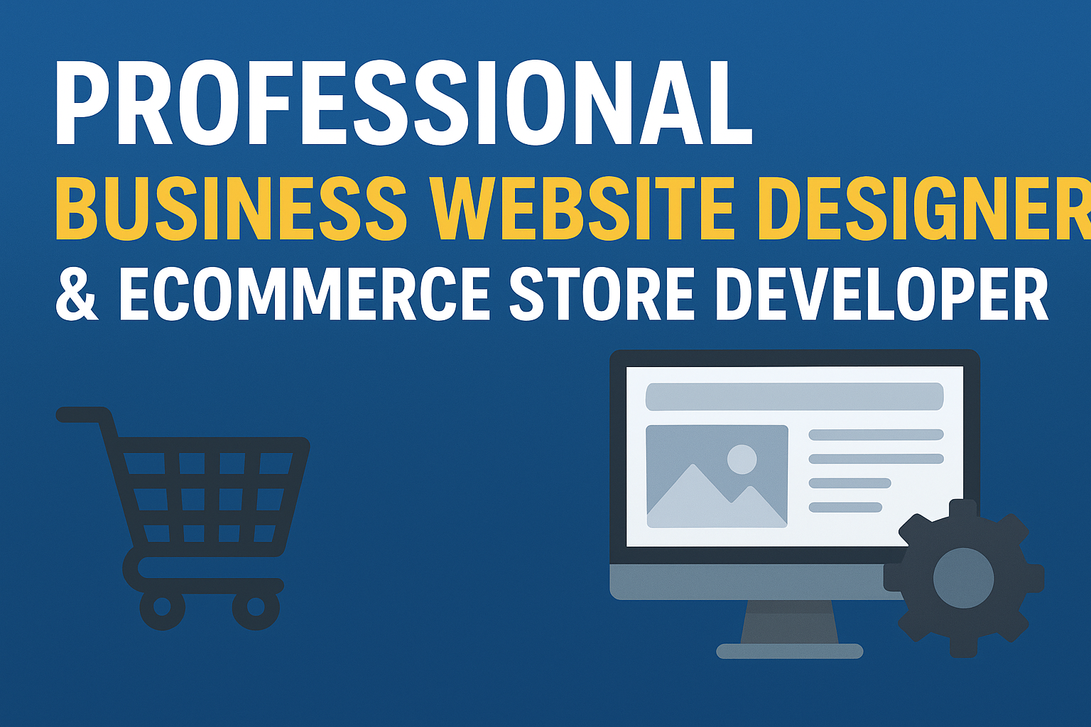 Pro Web & Ecommerce Build