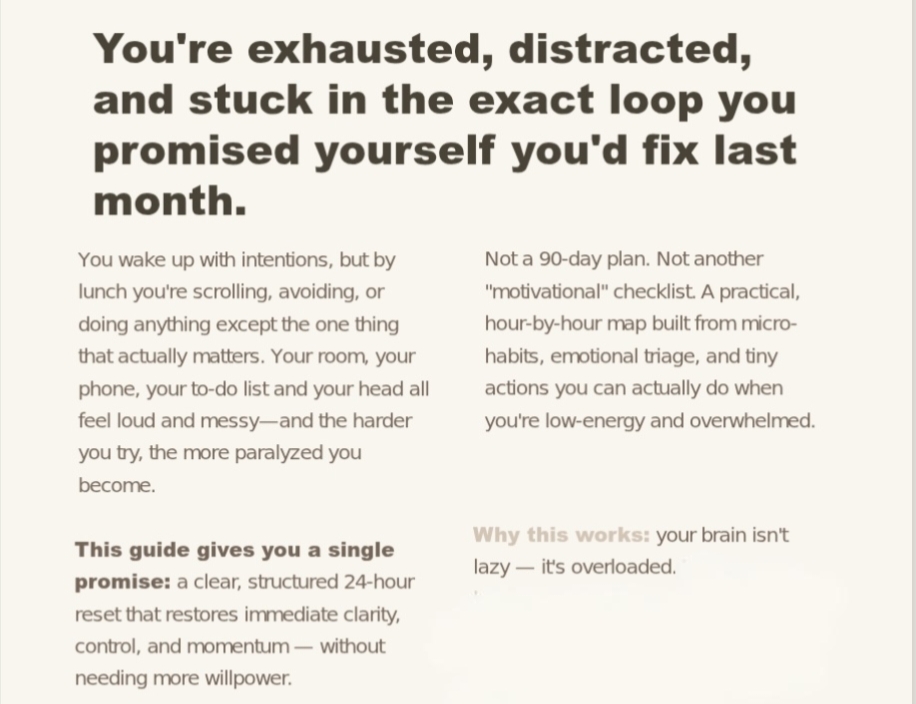 24-Hr Life Reset