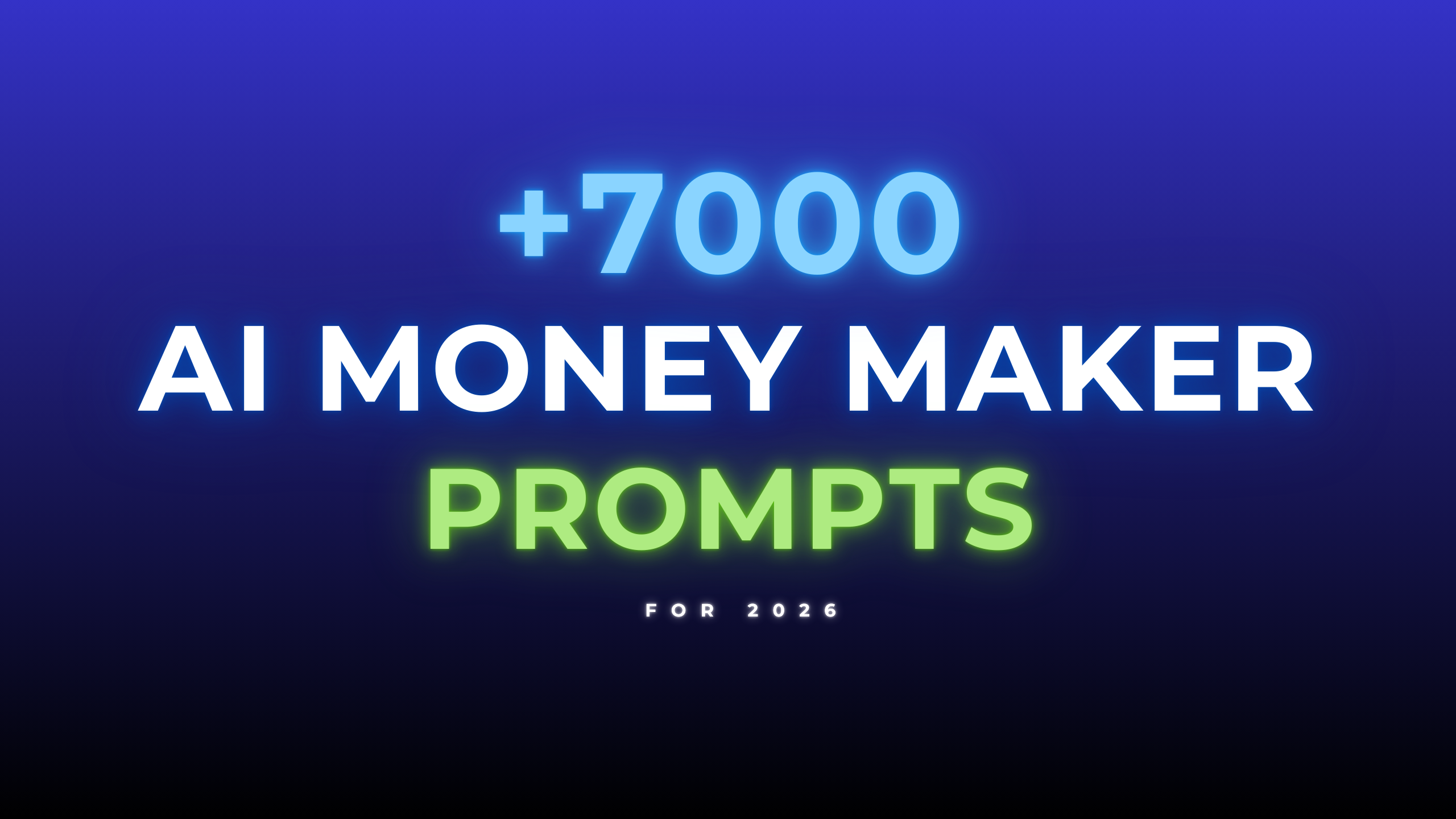 MONEY PROMPTS