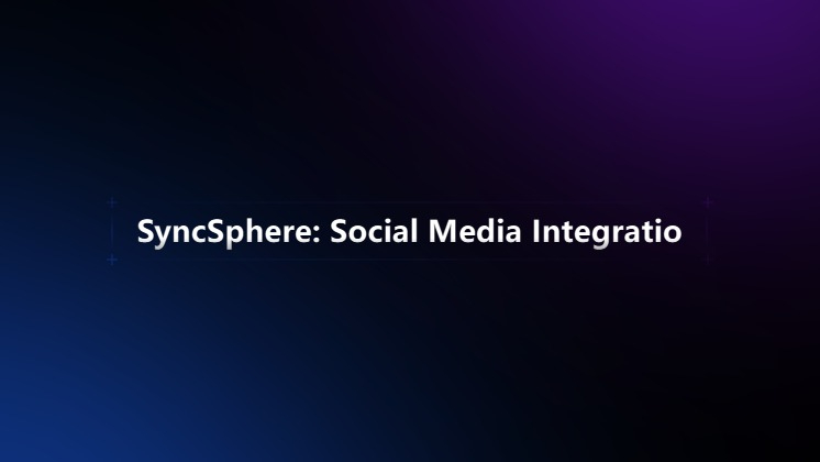SyncSphere: Creator Hub