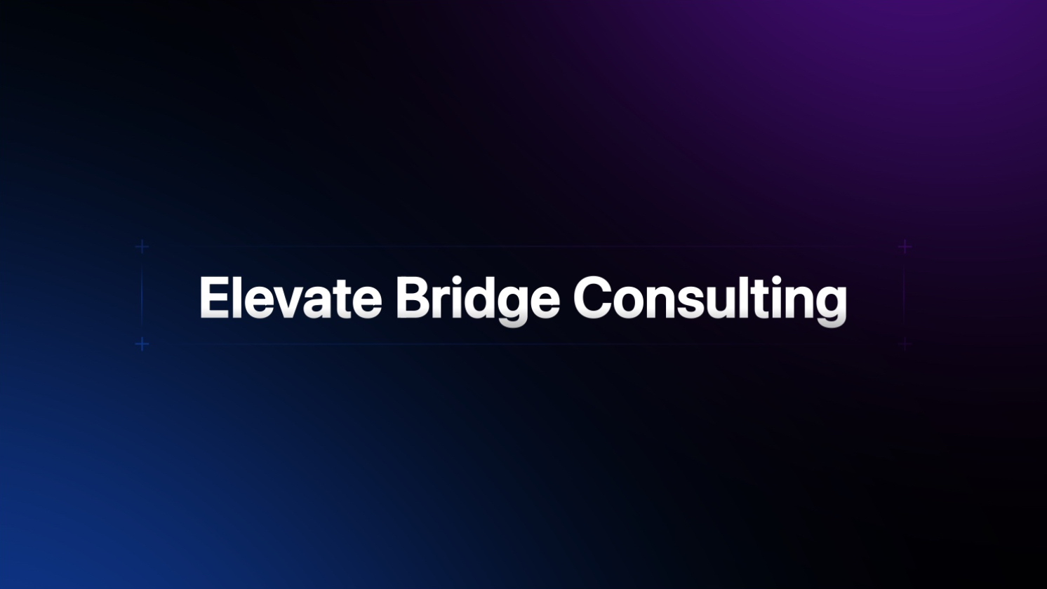 Elevate Bridge Consulting 