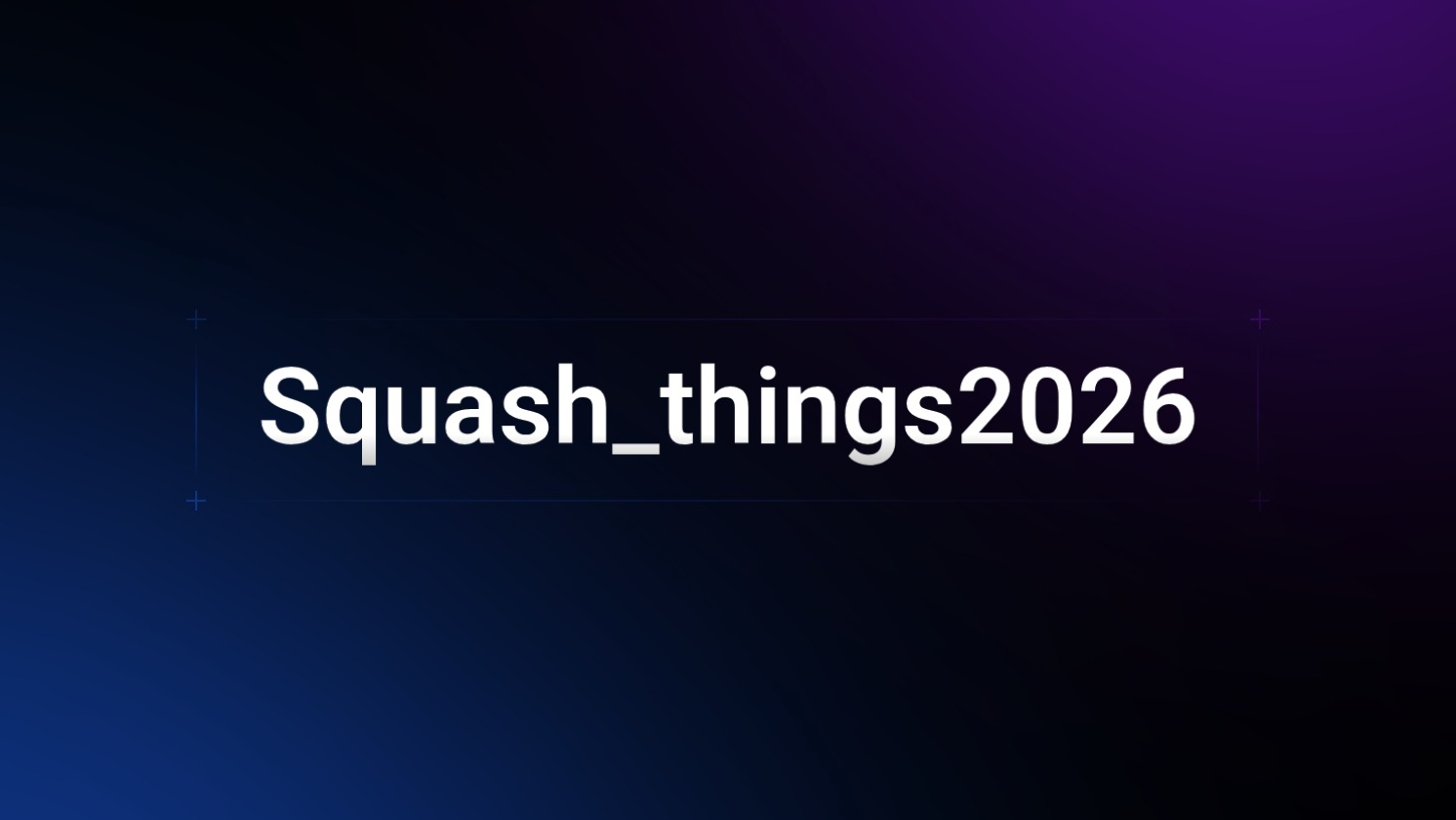 Squash rackets