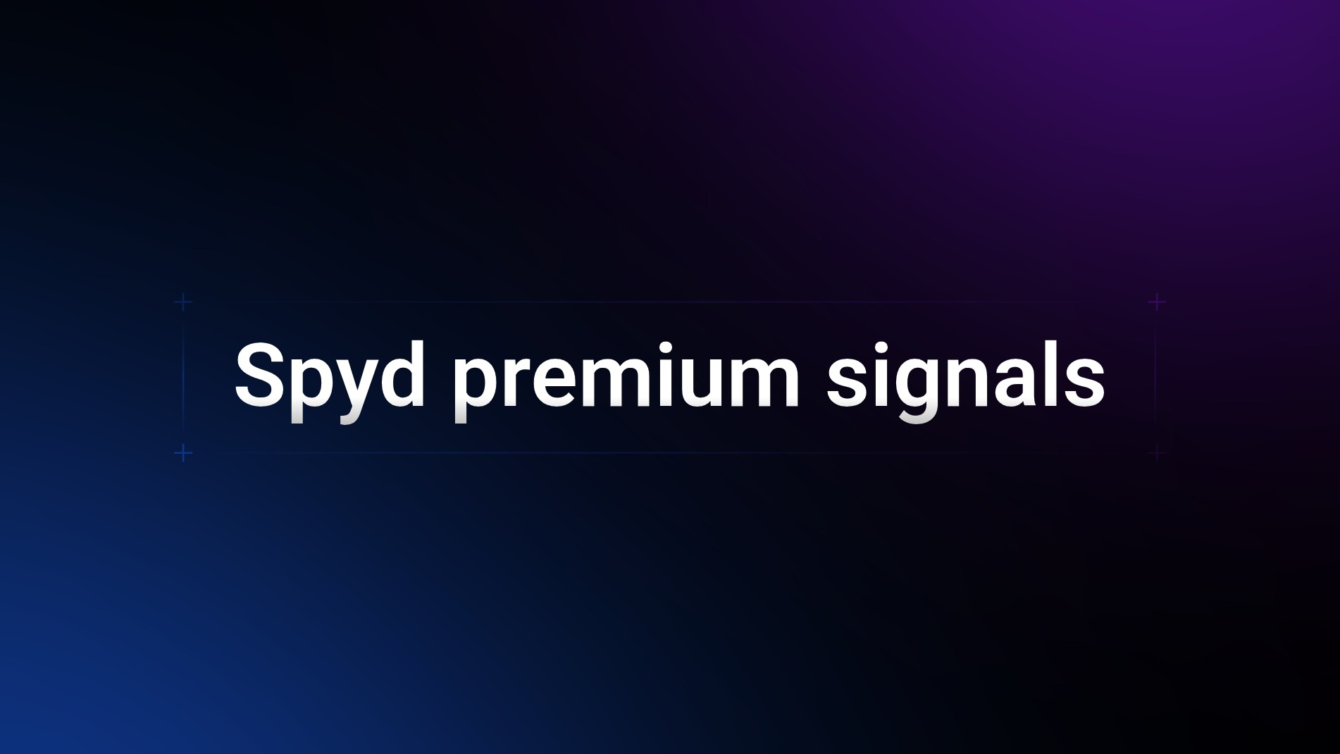 SPY-D Premium trading signals 