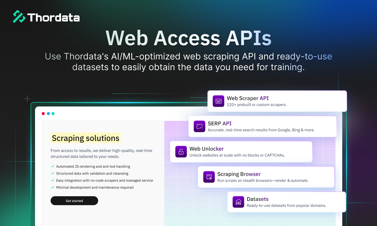 Thordata Web Scraper API