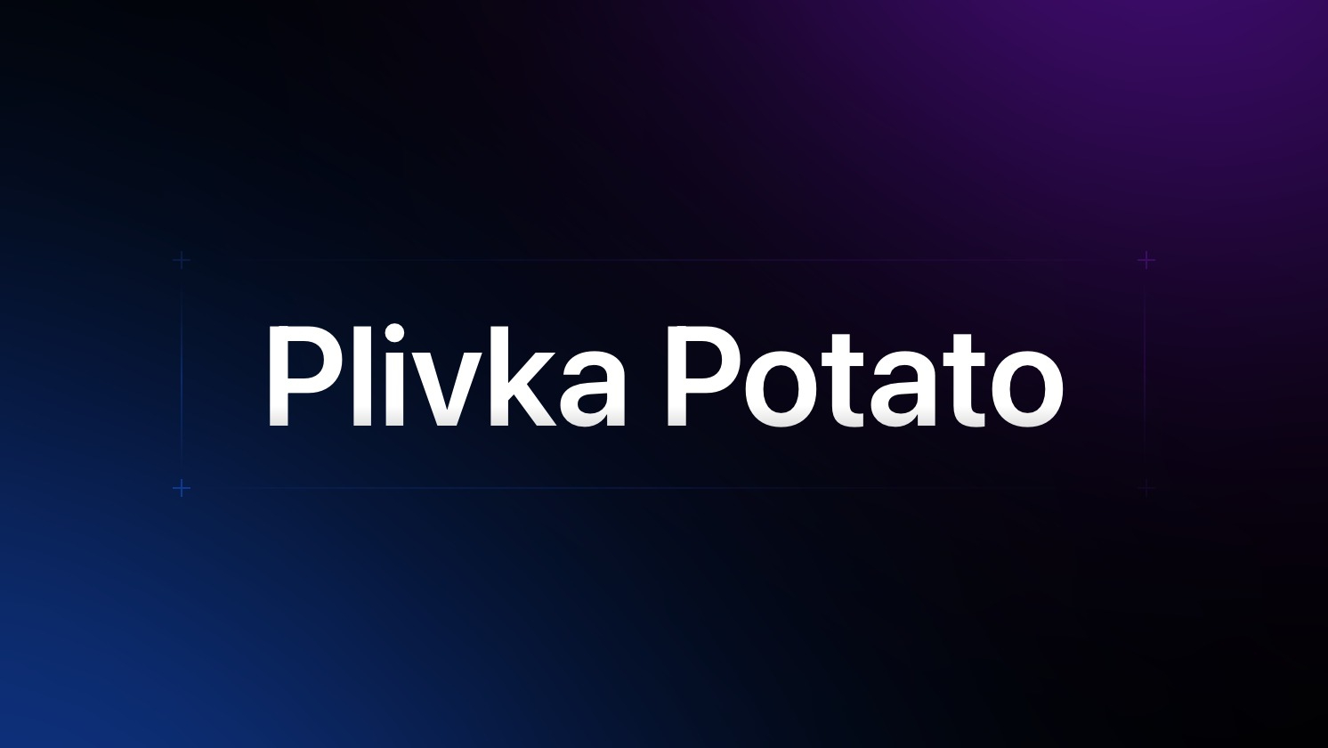 Plivka Potato AI Code Co-Pilot