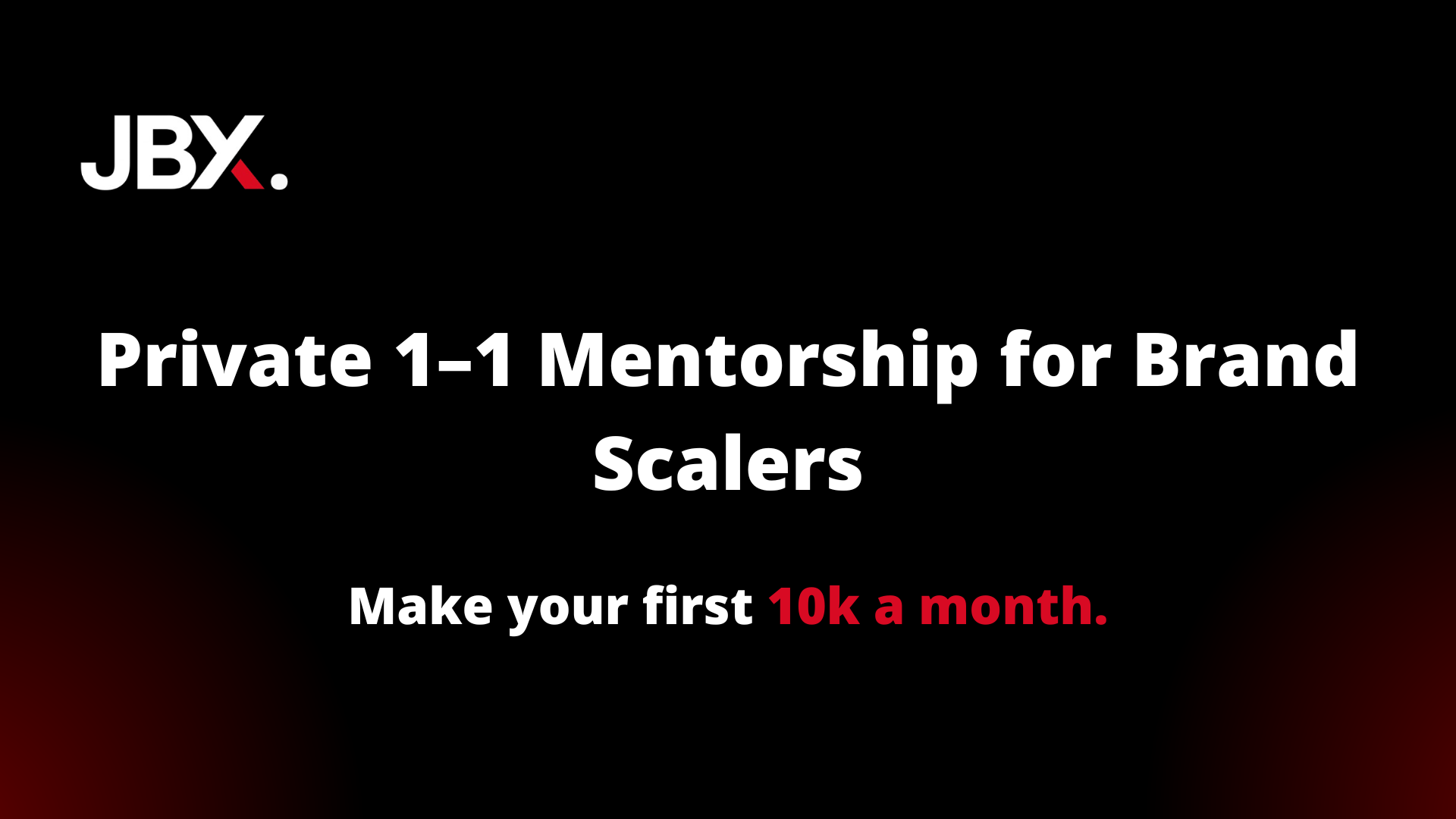 1–1 Mentorship 