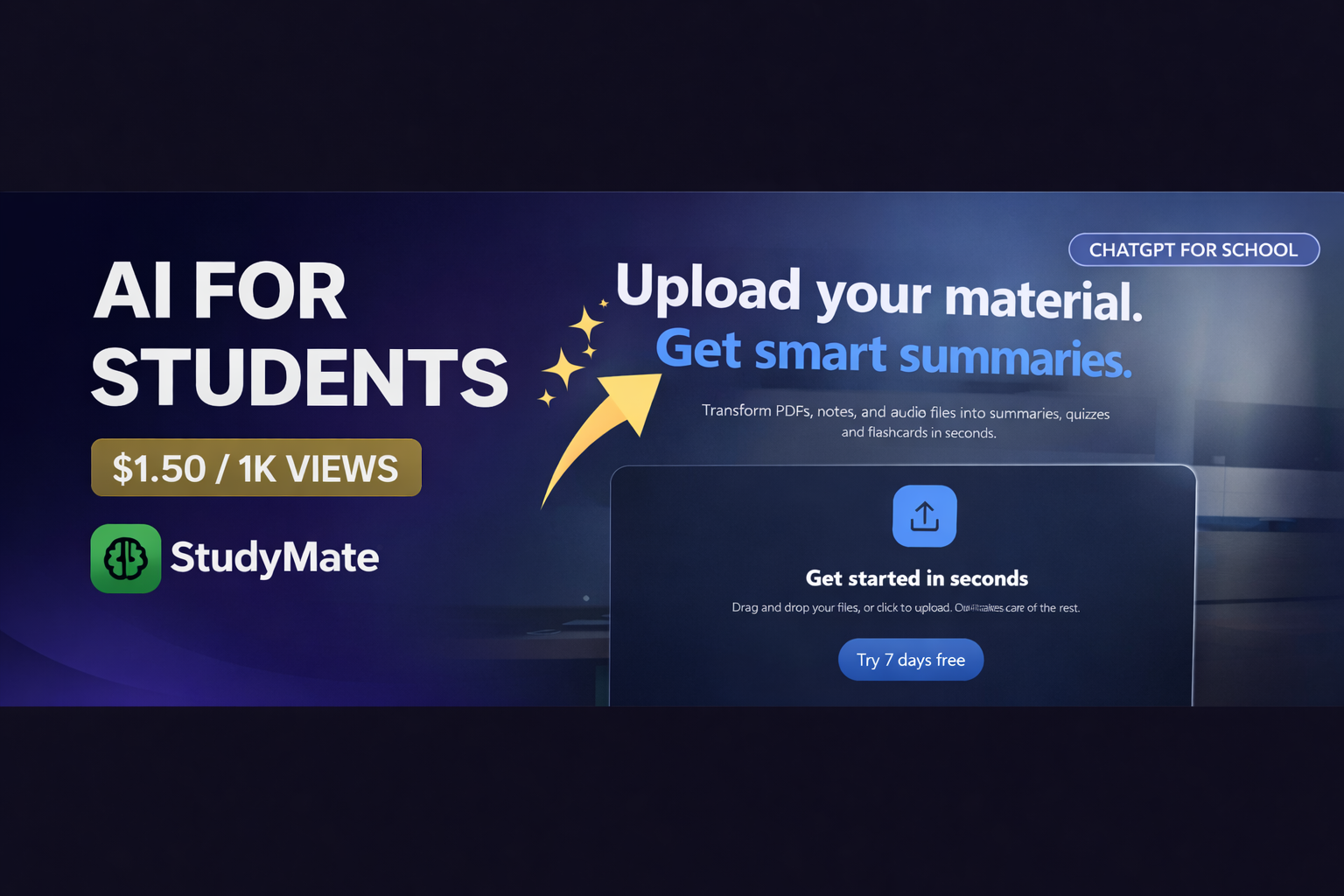 STUDYMATE: Creator Clips Club