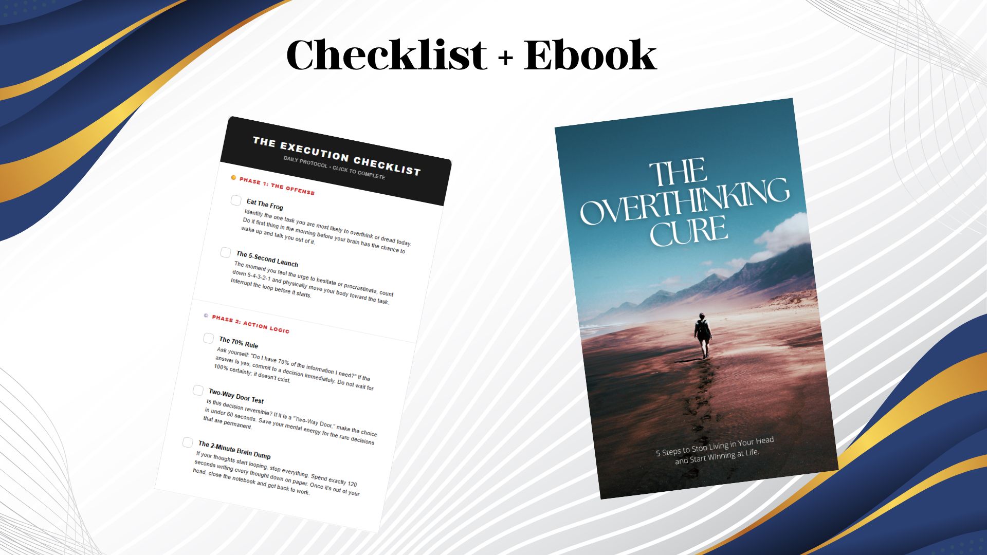 The Overthinking Cure