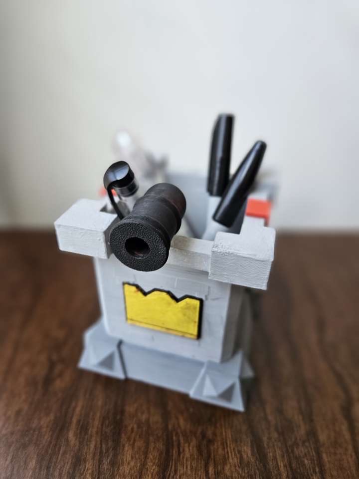 King Tower Desk Decor