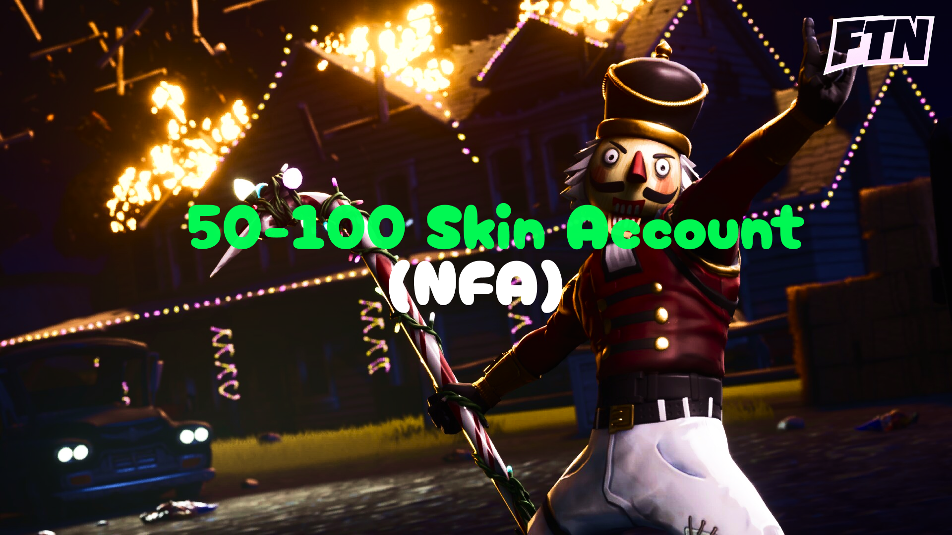 50-100 Skin Fortnite Account