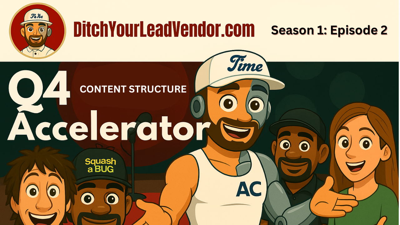 Ditch Your Lead Vendor | 3 Mo.