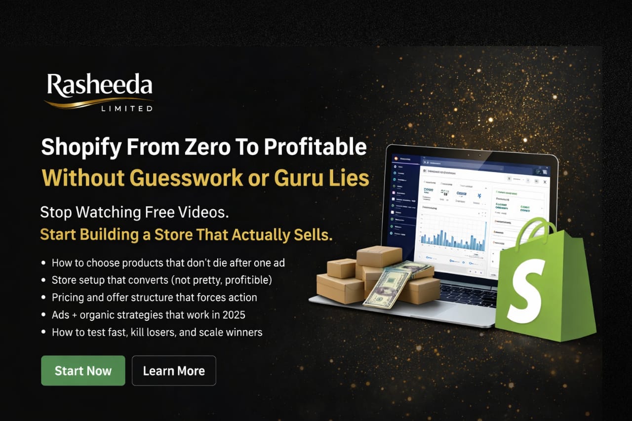 Shopify courses 