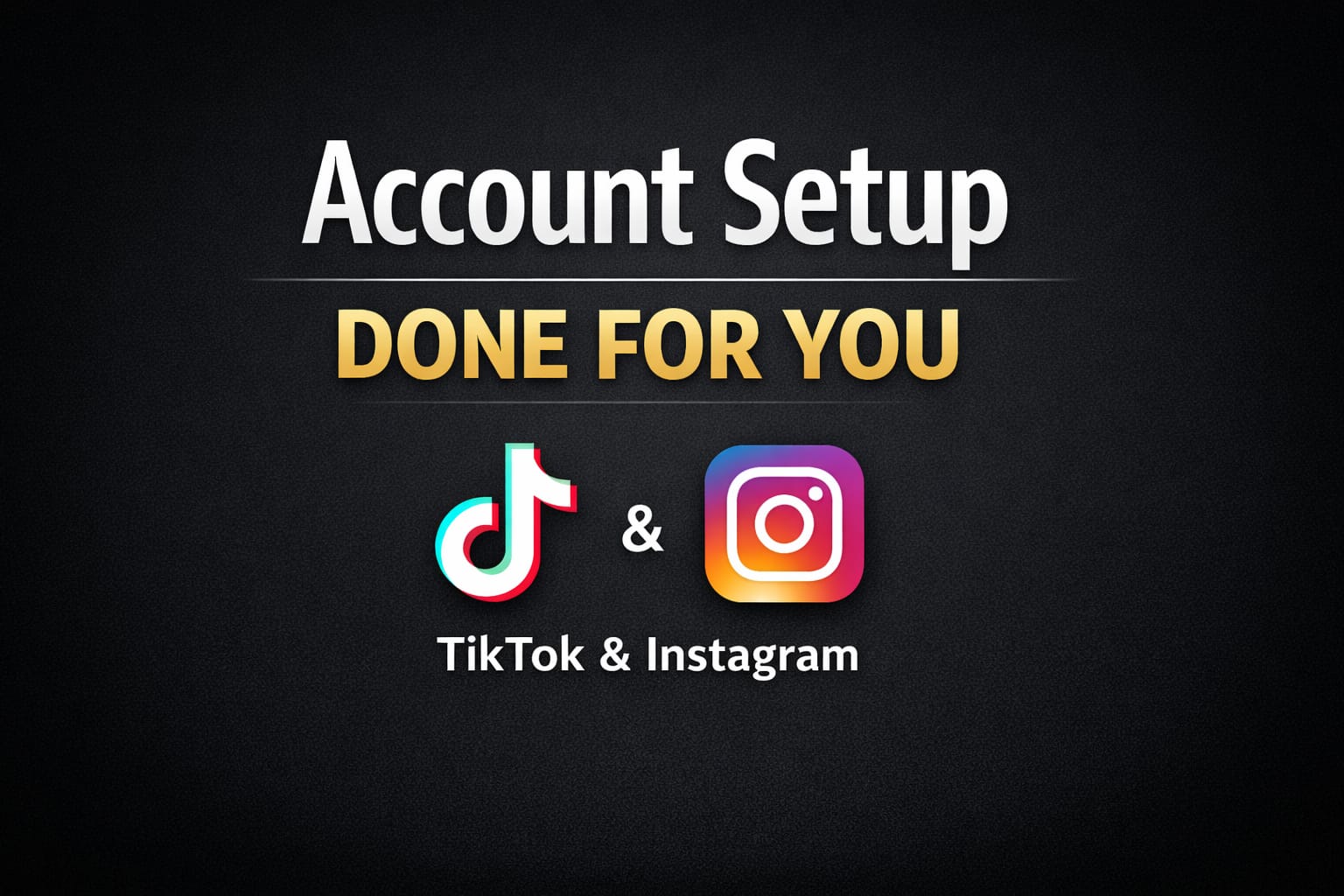 “Account Setup Kit”