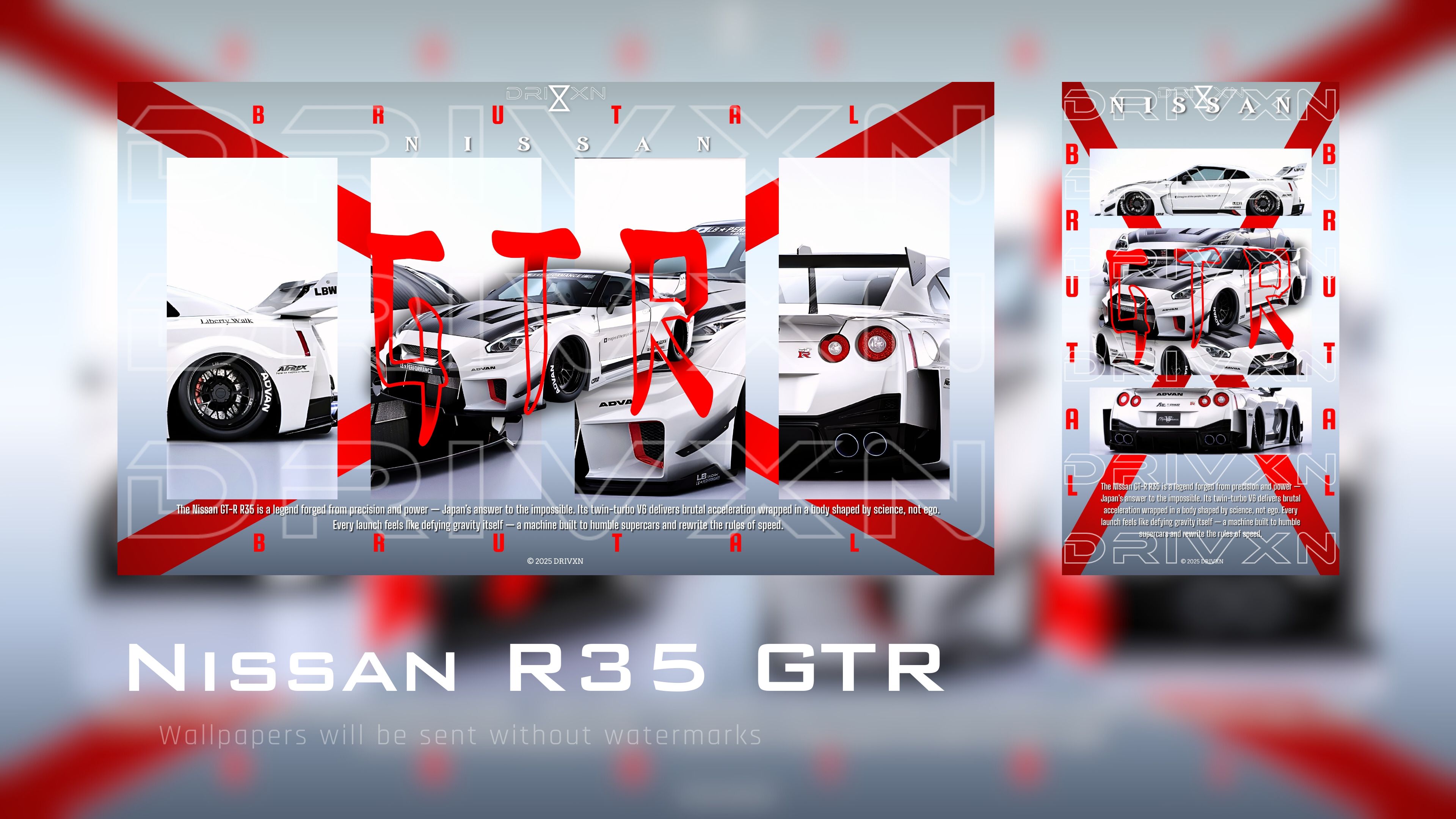 Nissan R35 GTR - V50 Pair