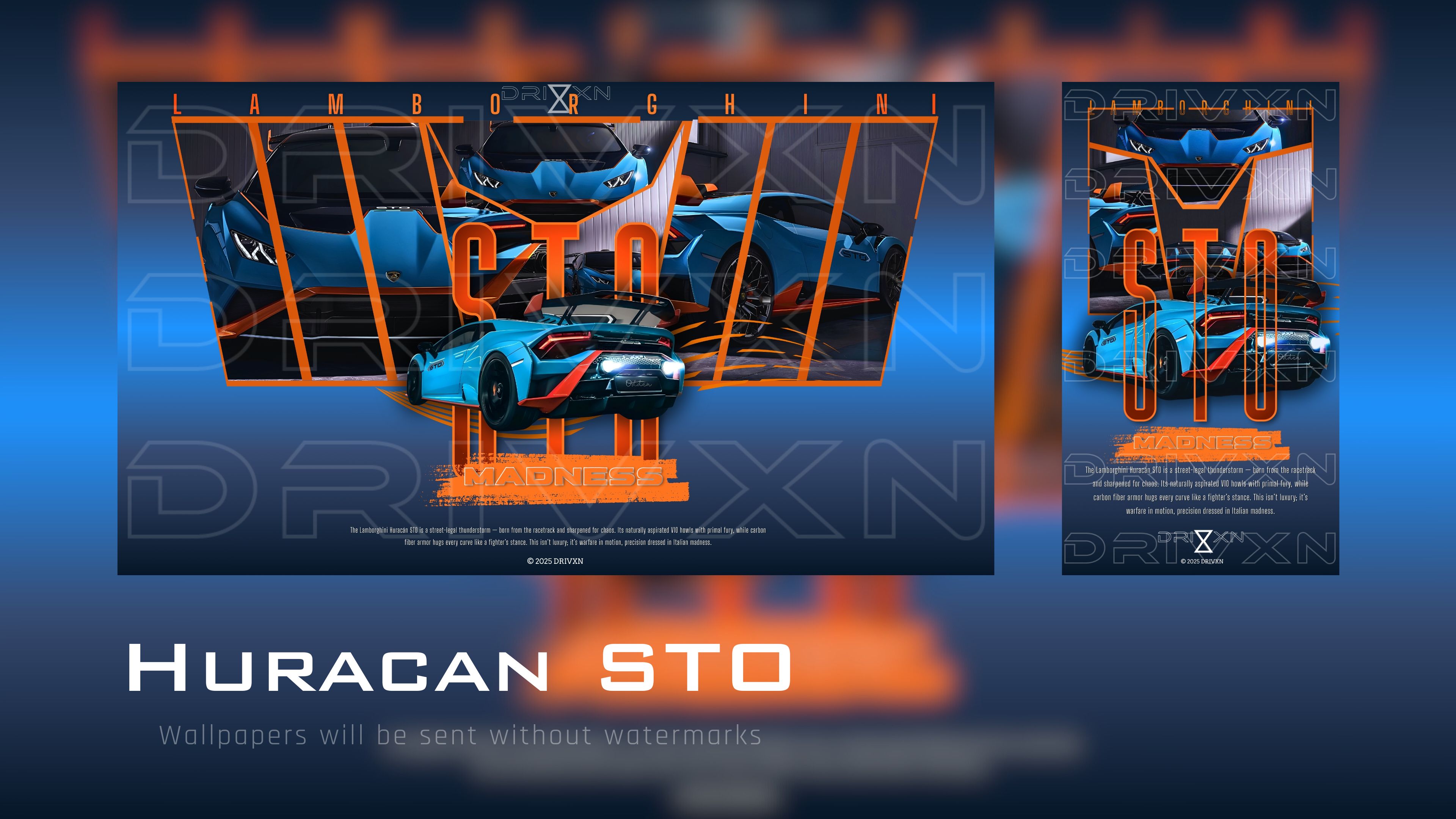 Hurracan STO - V50 Pair