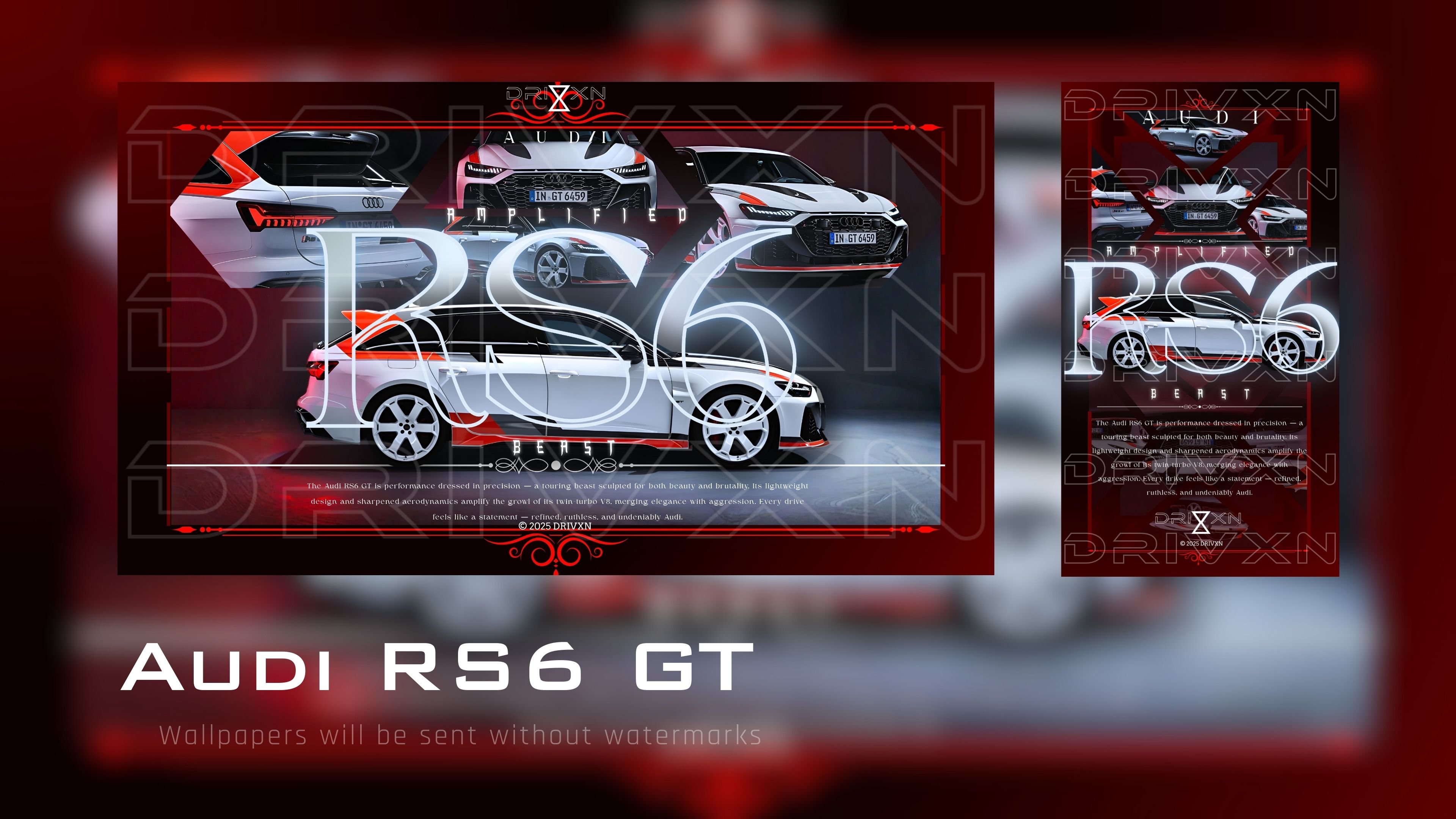 Audi RS6 GT - V50 Pair