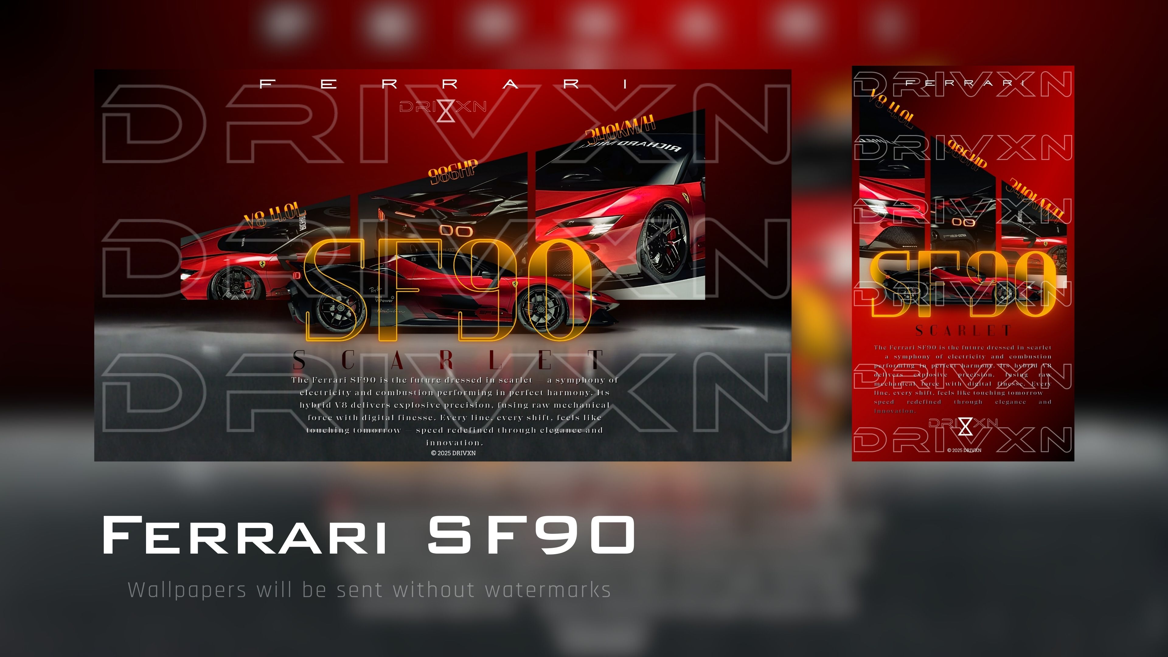 Ferrari SF90 - V50 Pair