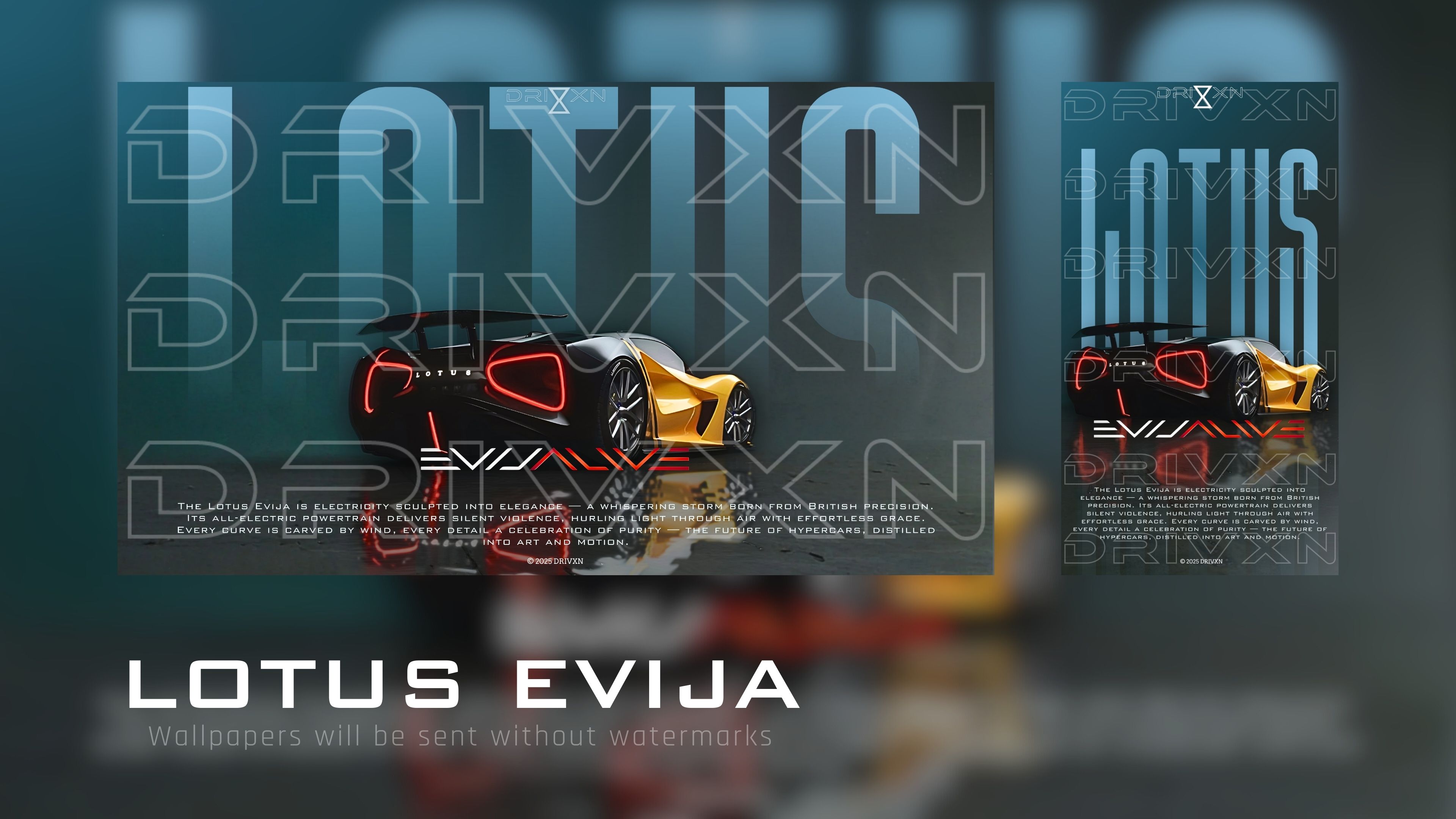 Lotus Evija - V50 Pair