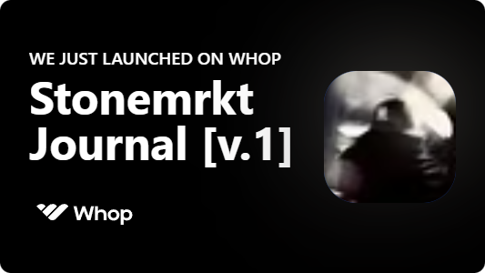 Stonemrkt Journal [V.1]
