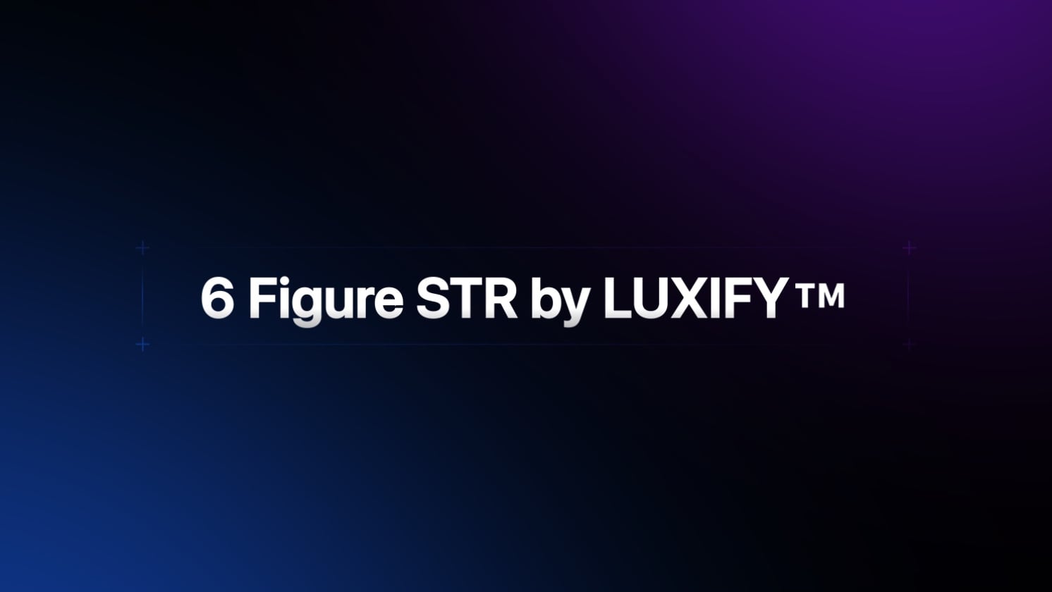 Luxify STR Coaching