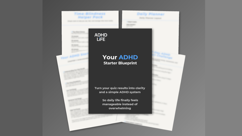 Your ADHD Starter Blueprint