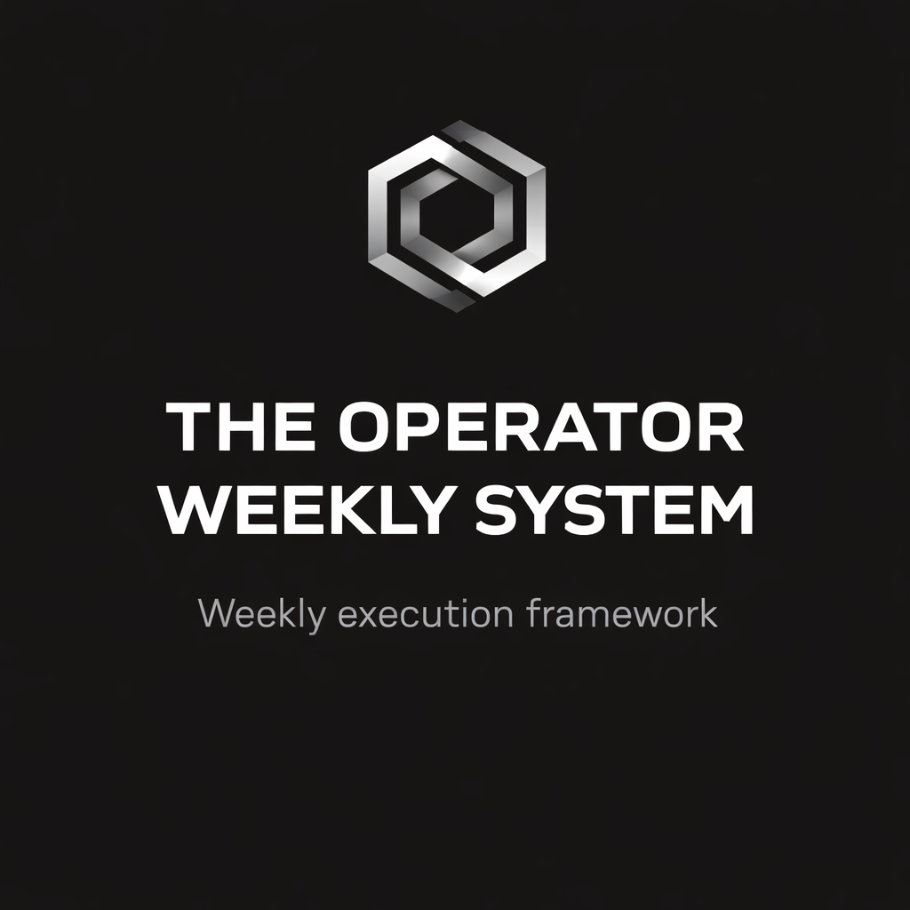 The Operator Weekly System