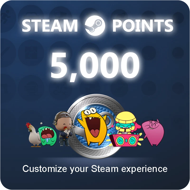 5000 STEAM POINTS 5K