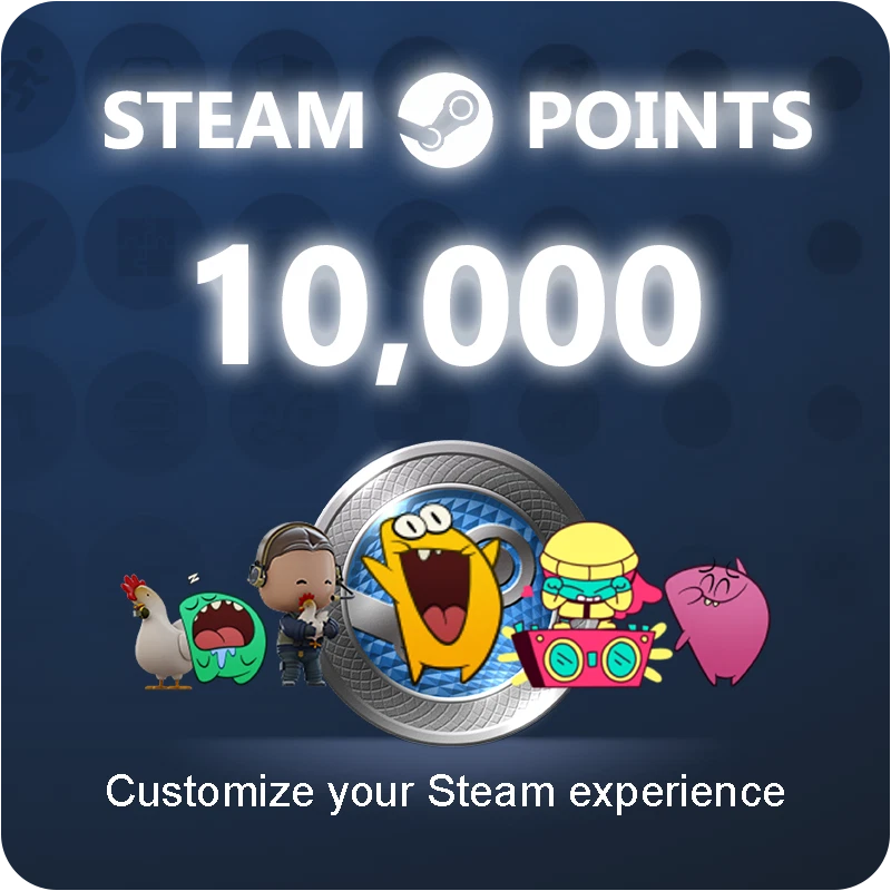 10000 STEAM POINTS 10k