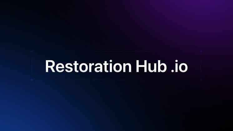 Restoration Hub.io