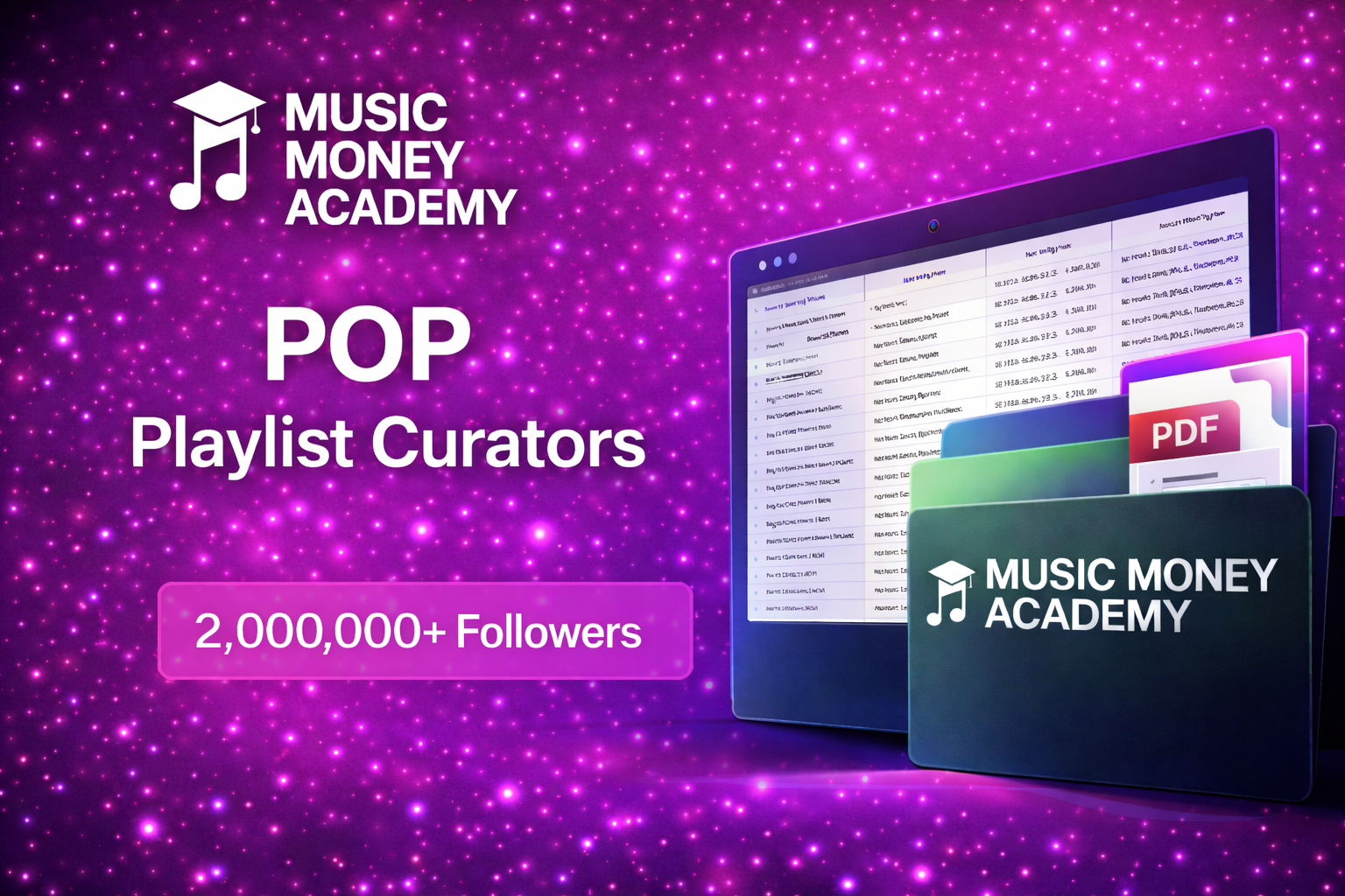 Spotify Pop Curator list