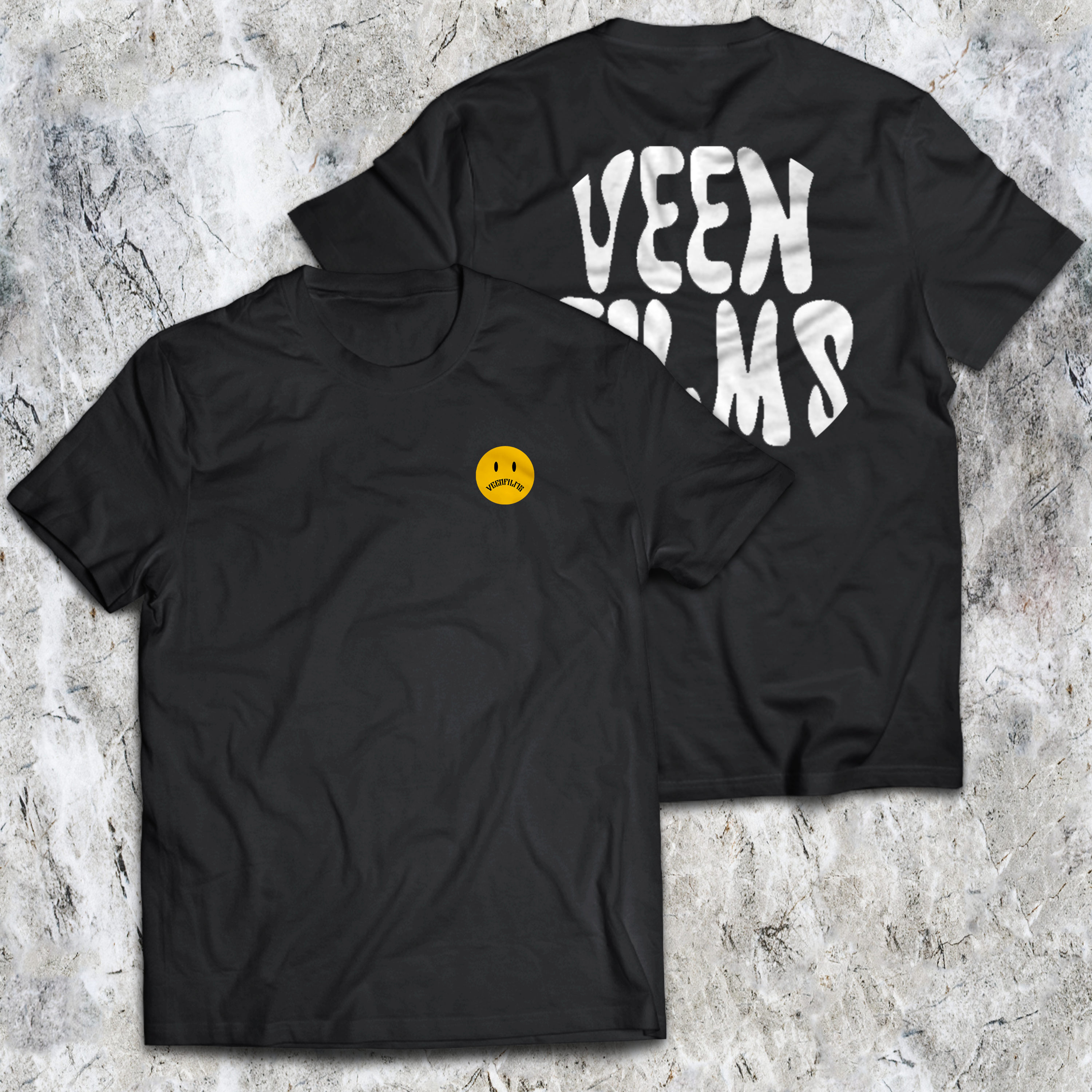 "Wavy" Crew Neck Shirt