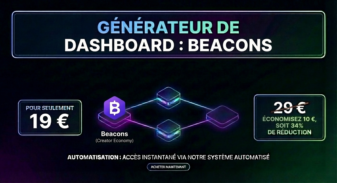 Générateur Dashboard Beacons