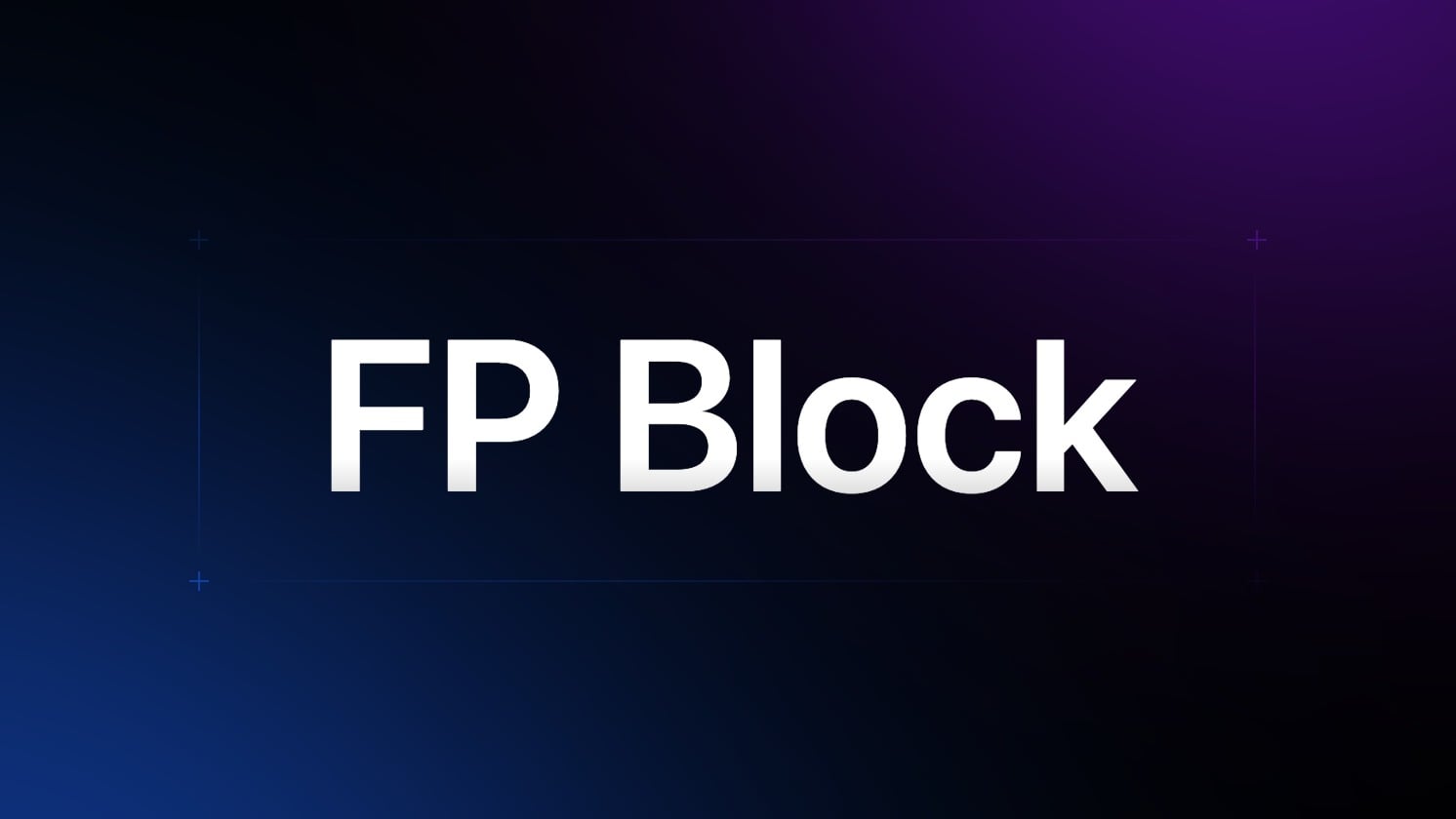 FP Block Rust Course