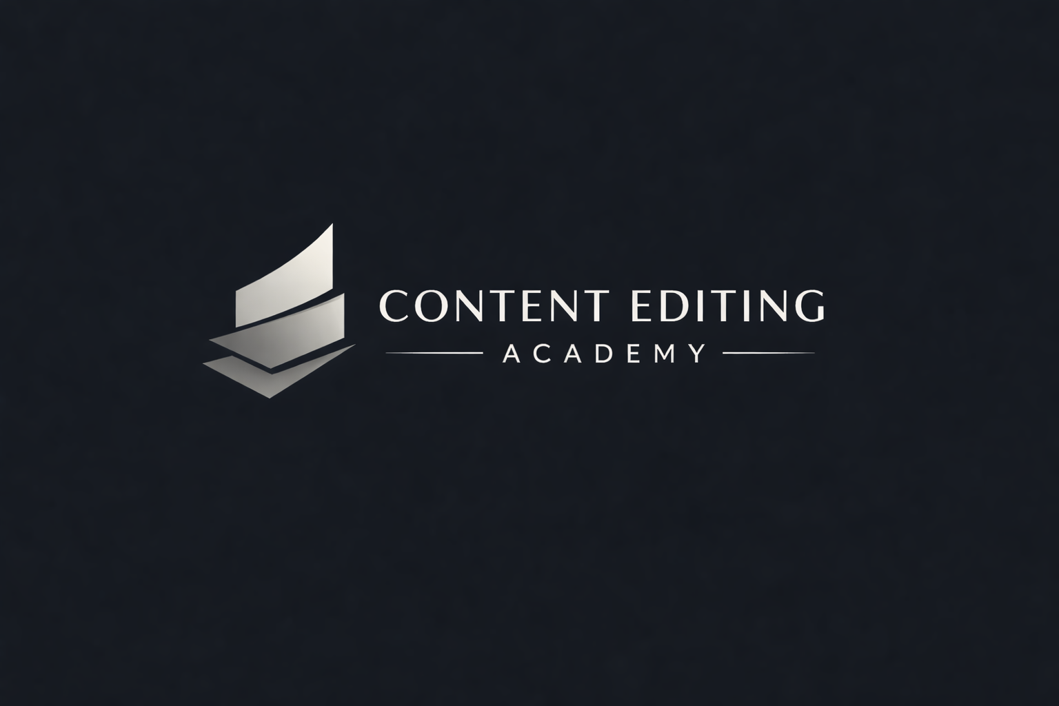Content Editing Academy FULL