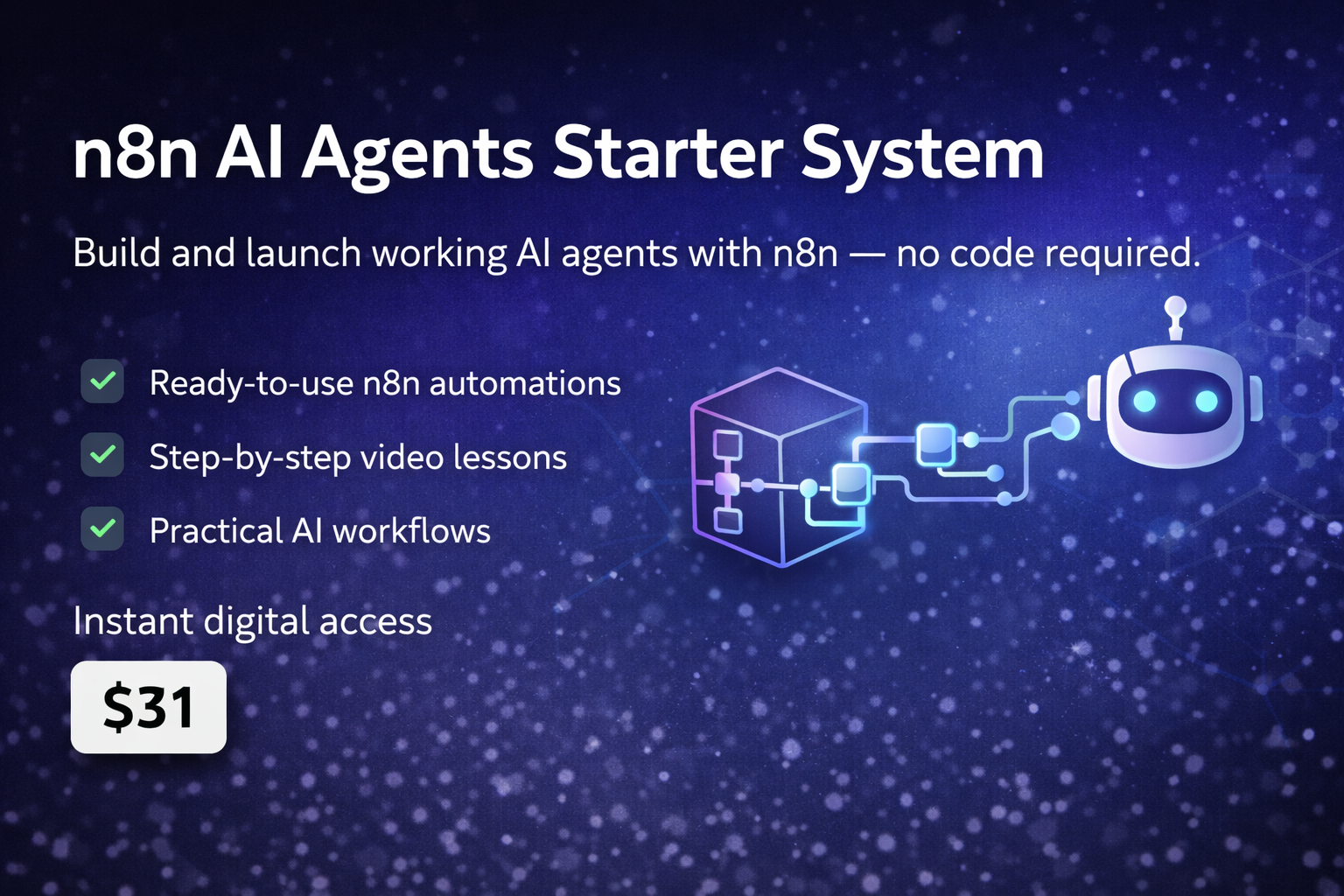  n8n AI Agents Starter System