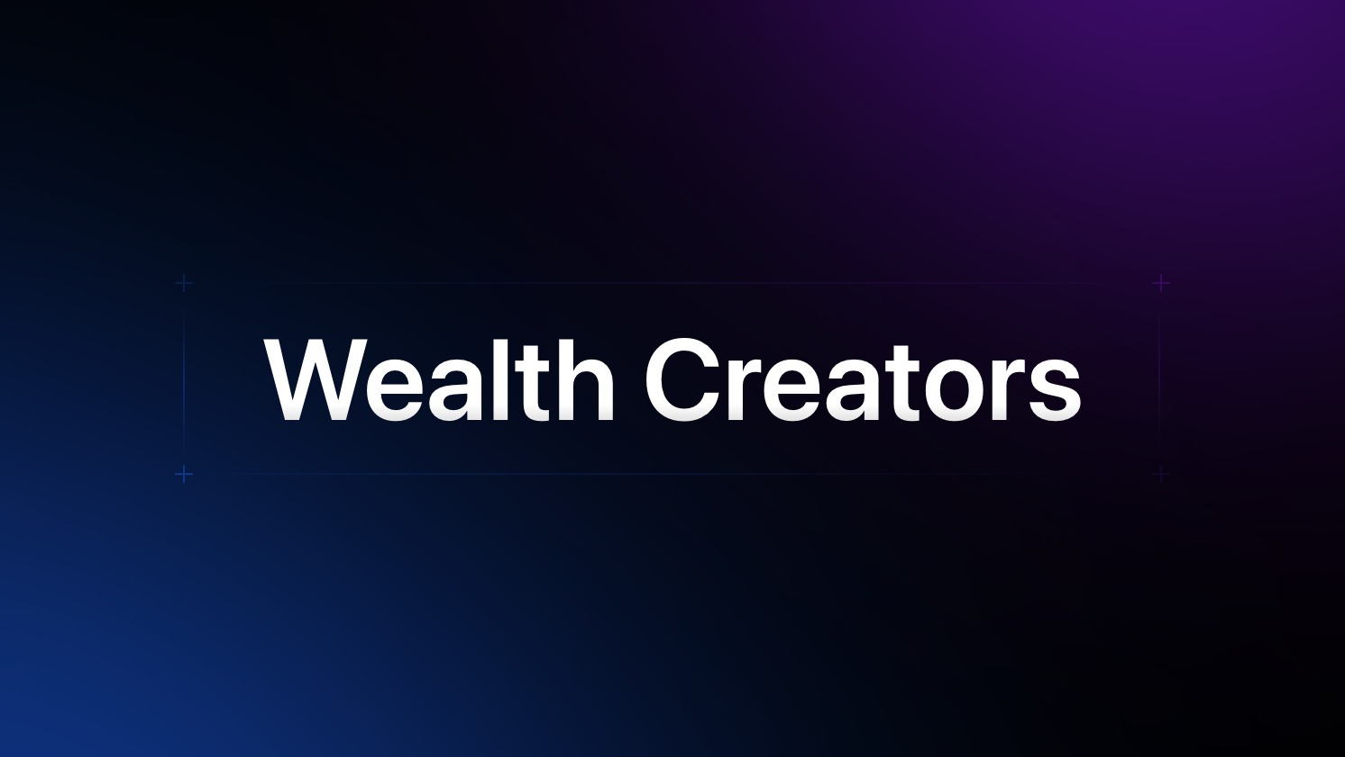 Wealth Creators