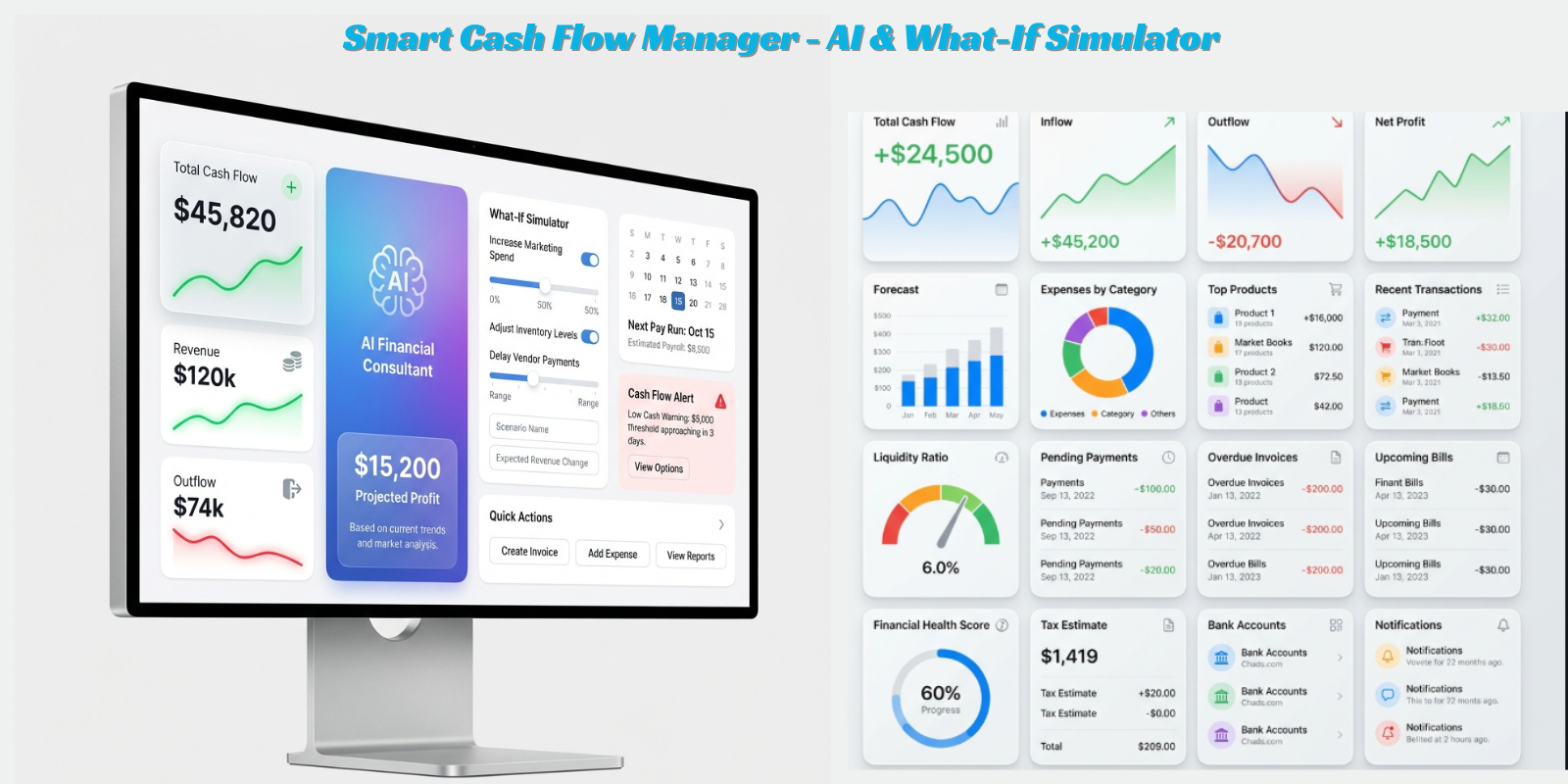 Smart Cash Flow Manager - AI 
