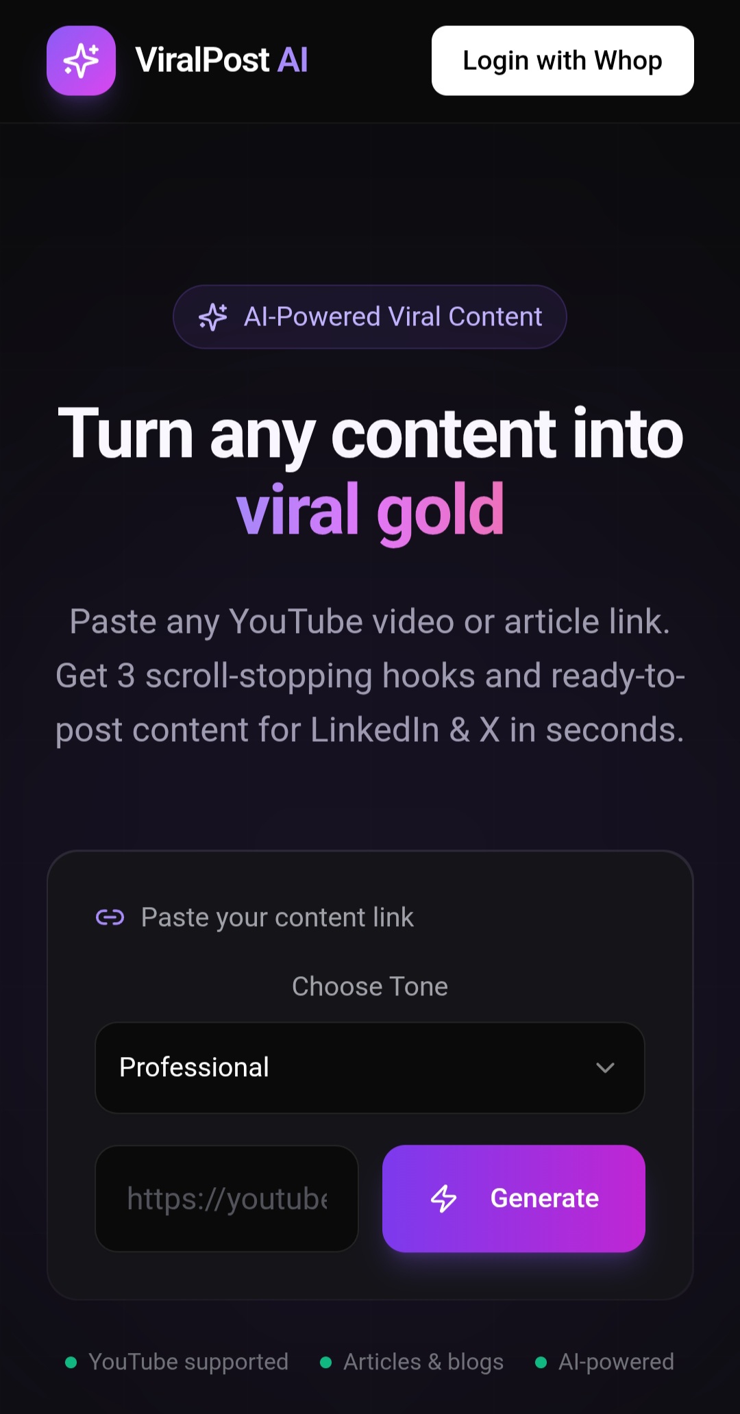 ViralPost AI