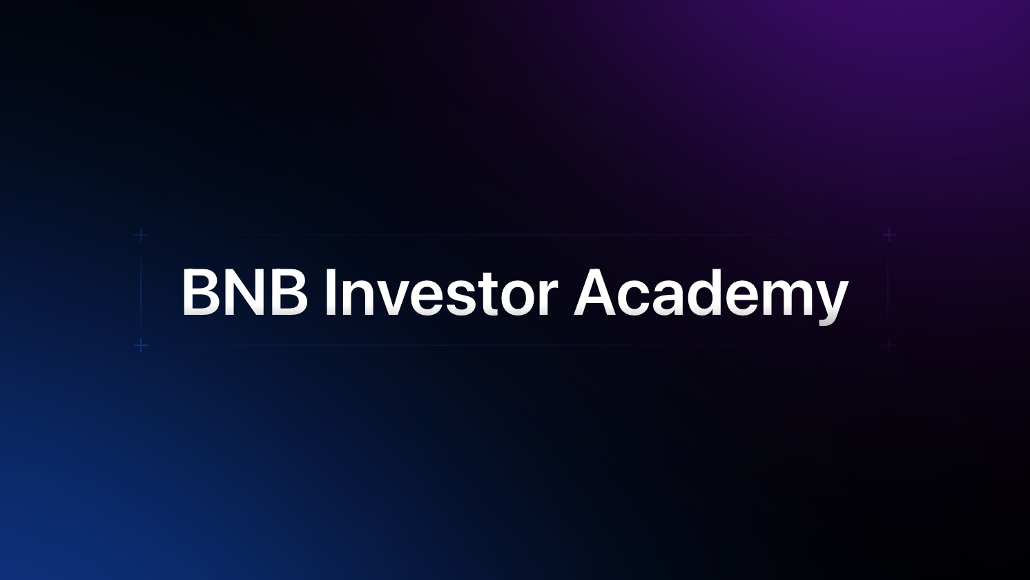 BNB Investor Academy - $6500