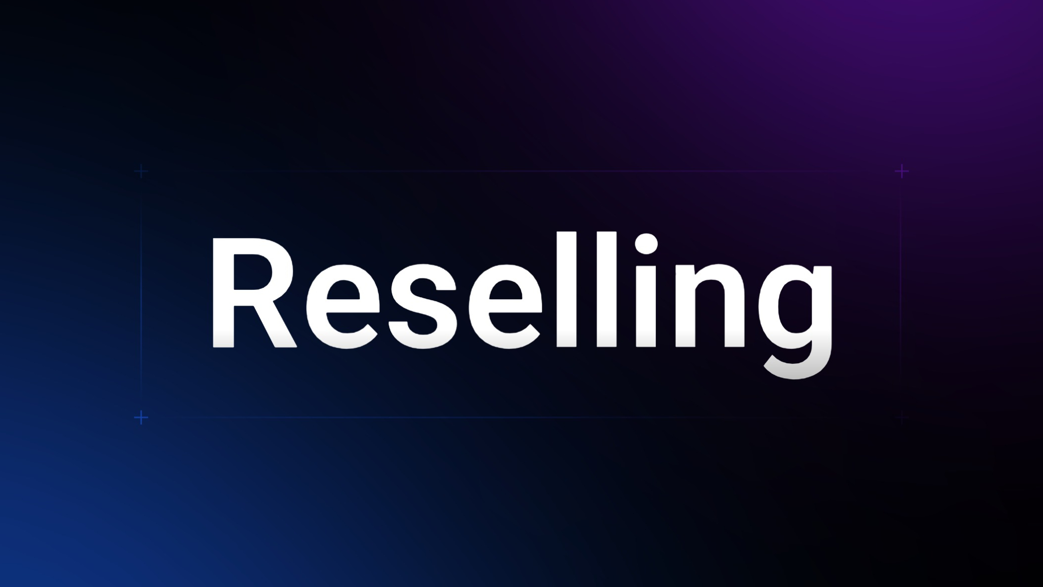 Profit-First Reselling