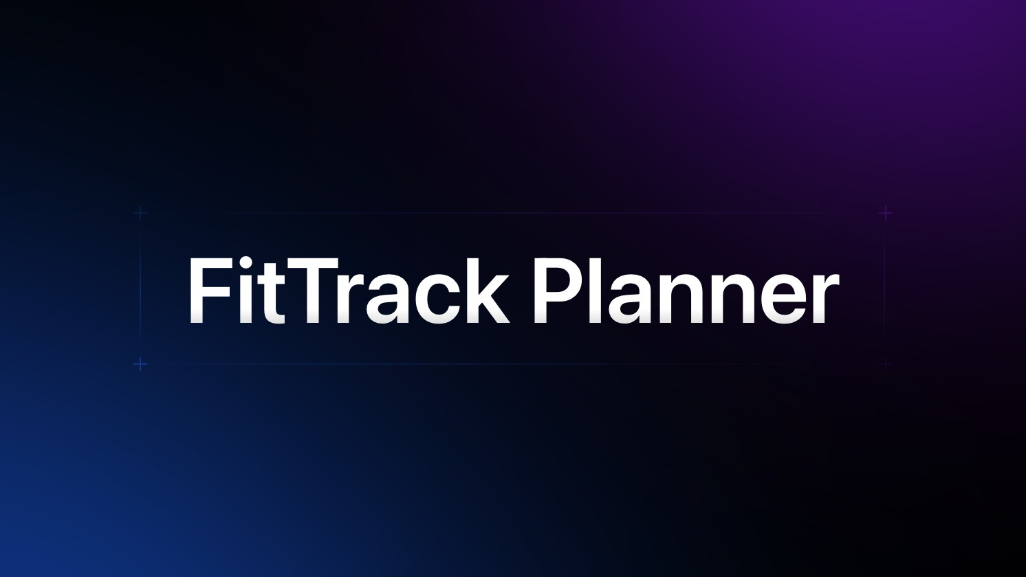 Fitness plan
