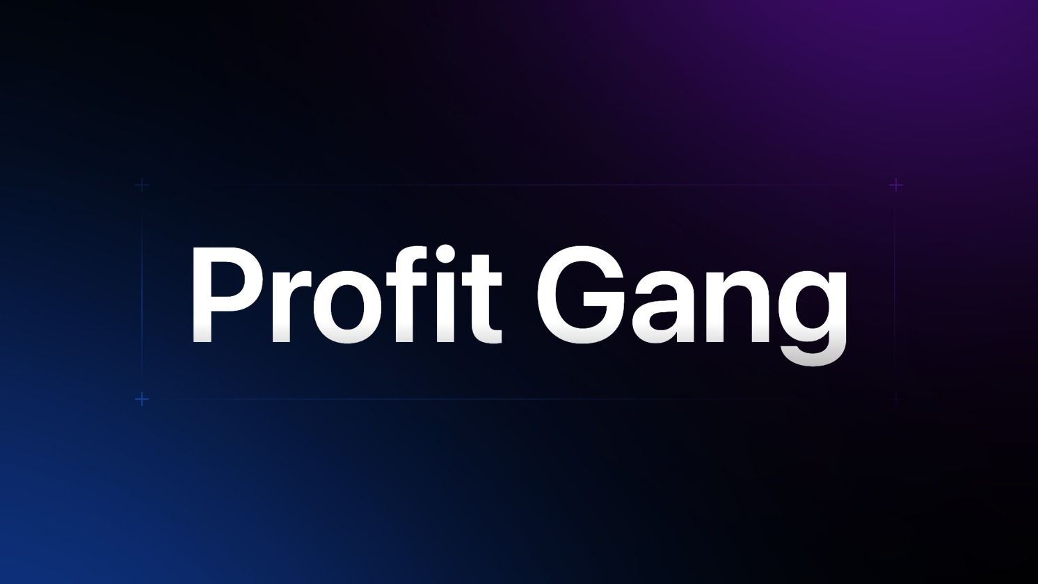 Profit Gang Buy Sell Indicator