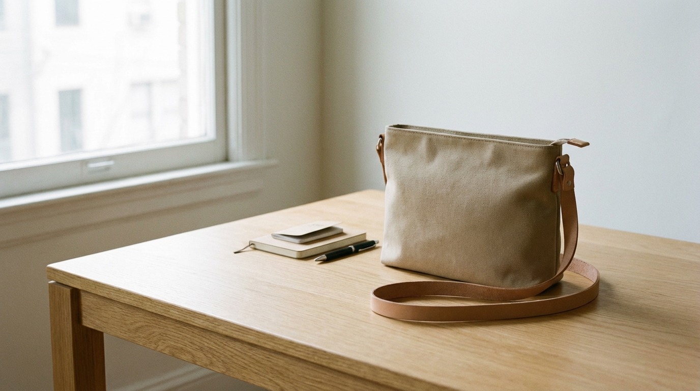 Canvas Crossbody Bag