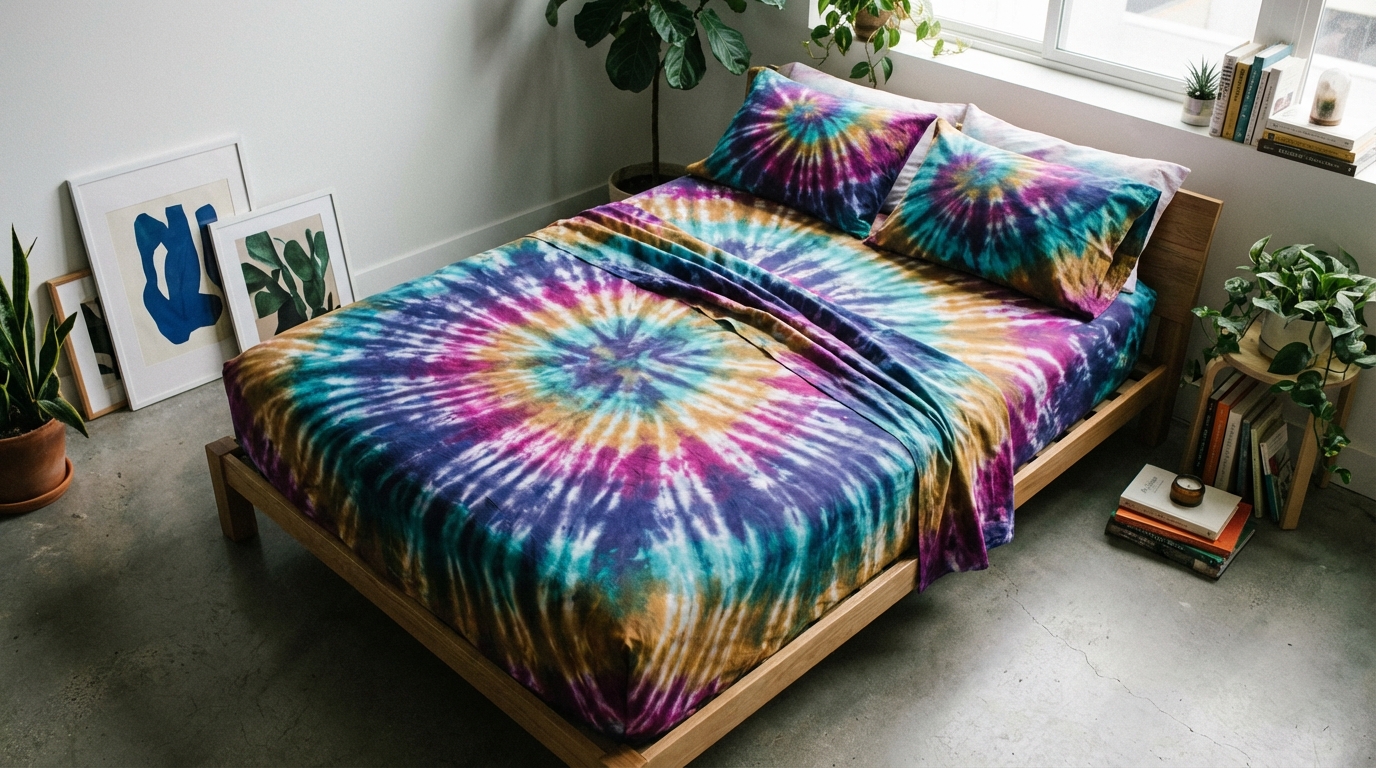 Tie Dye Sheet Set