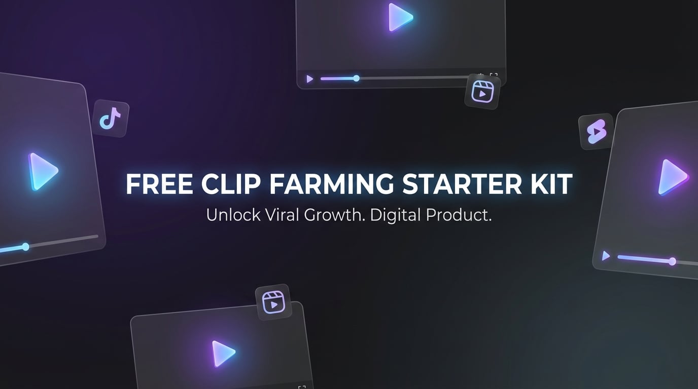 Free Clip Farming Starter Kit