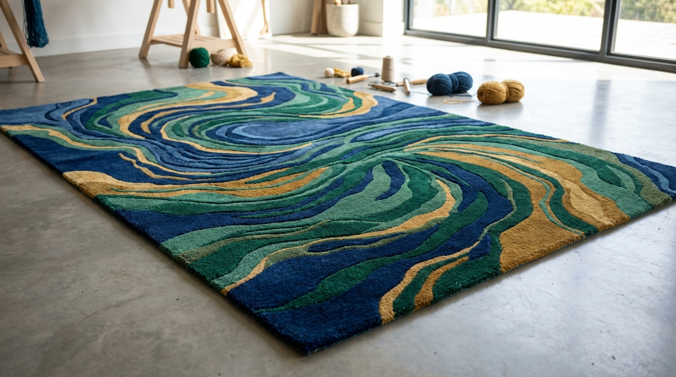 Custom Tufted Rug