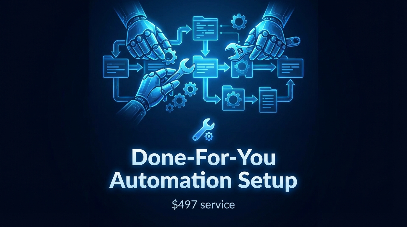 Done-For-You Setup