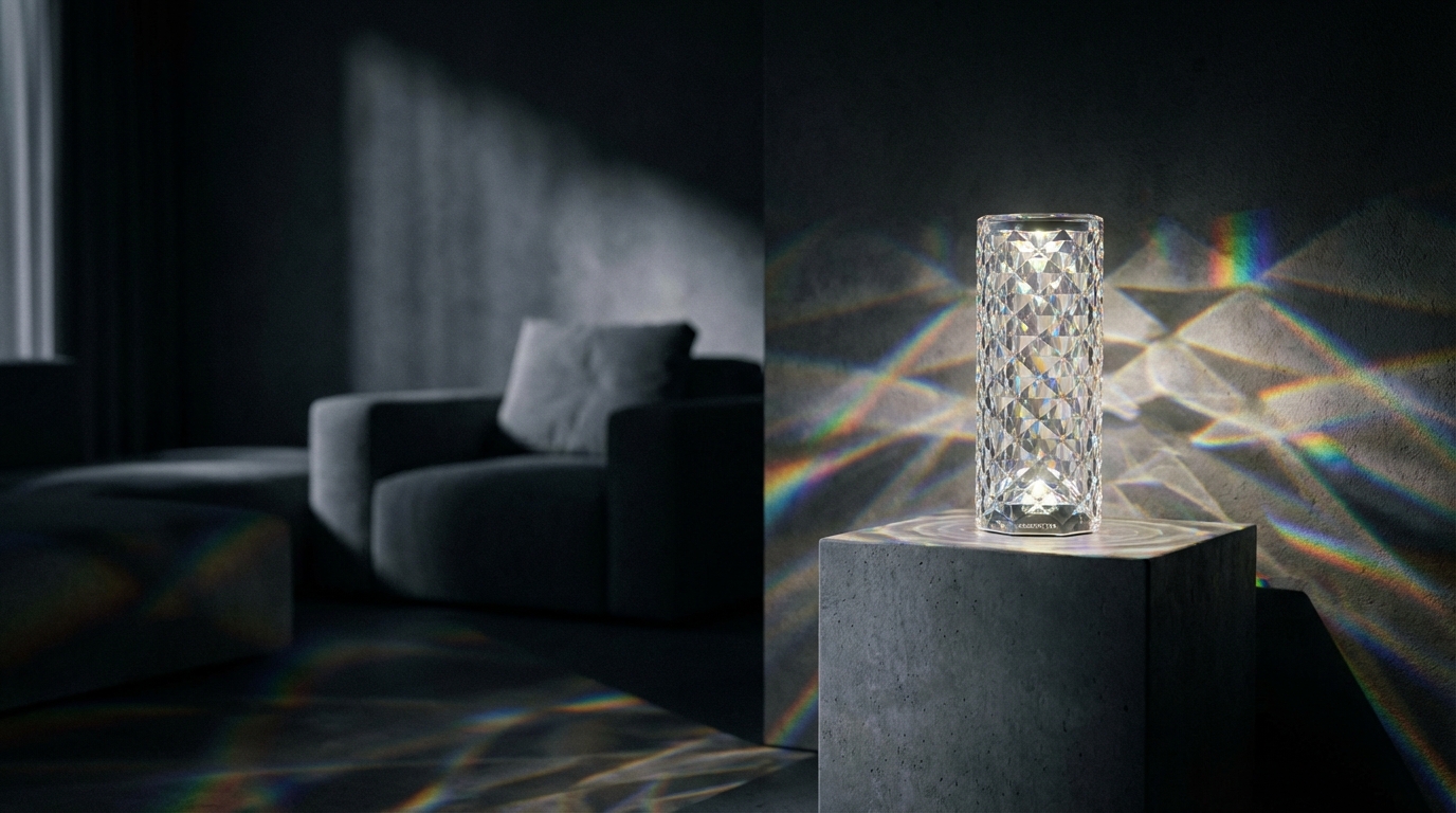 Crystal LED Diamond Lamp